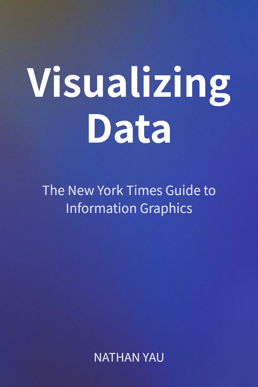 Visualizing Data cover