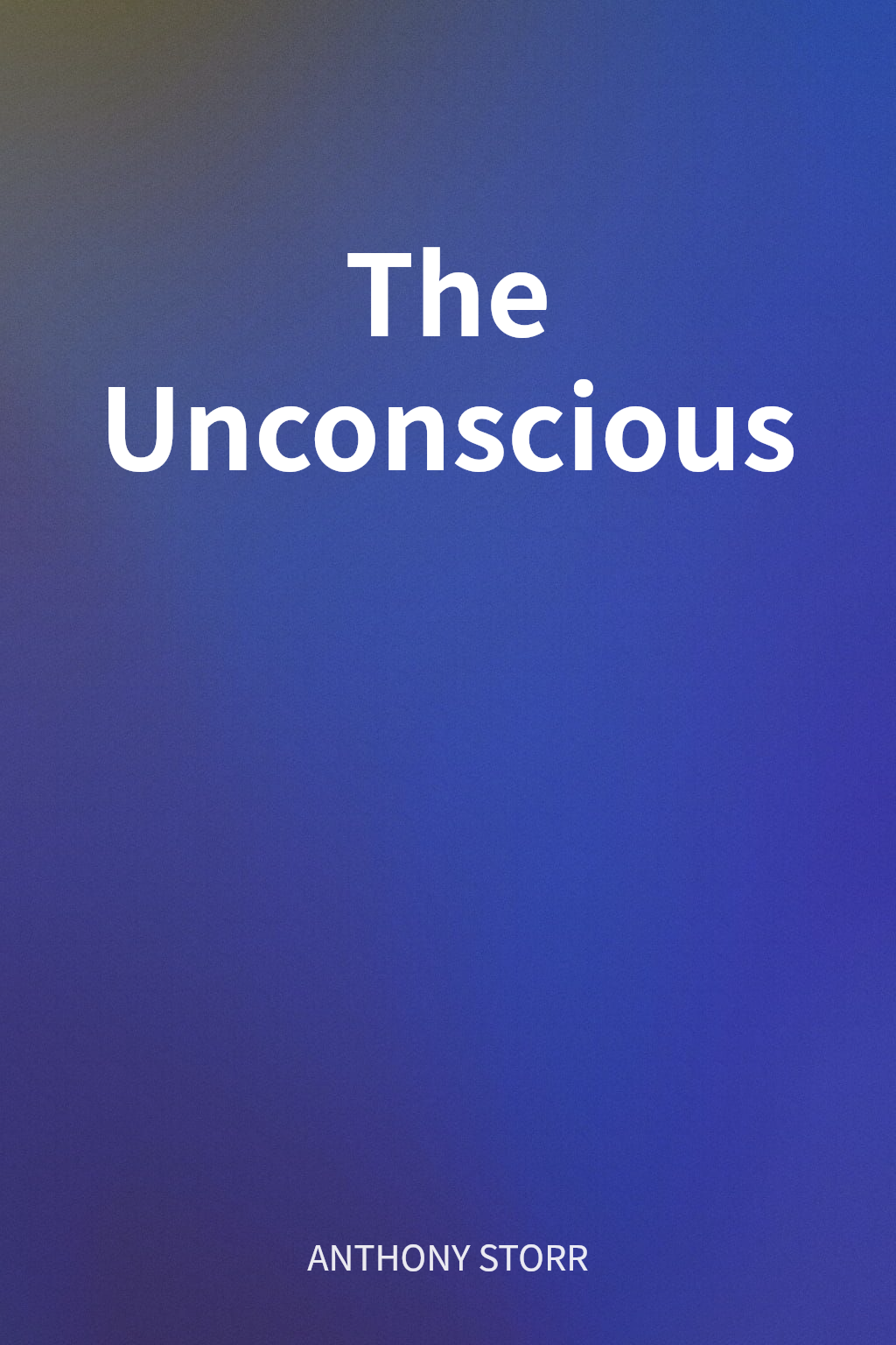 The Unconscious cover