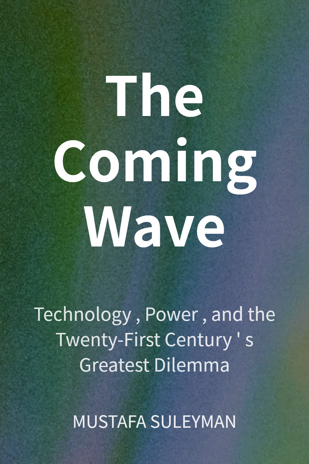 The Coming Wave 封面