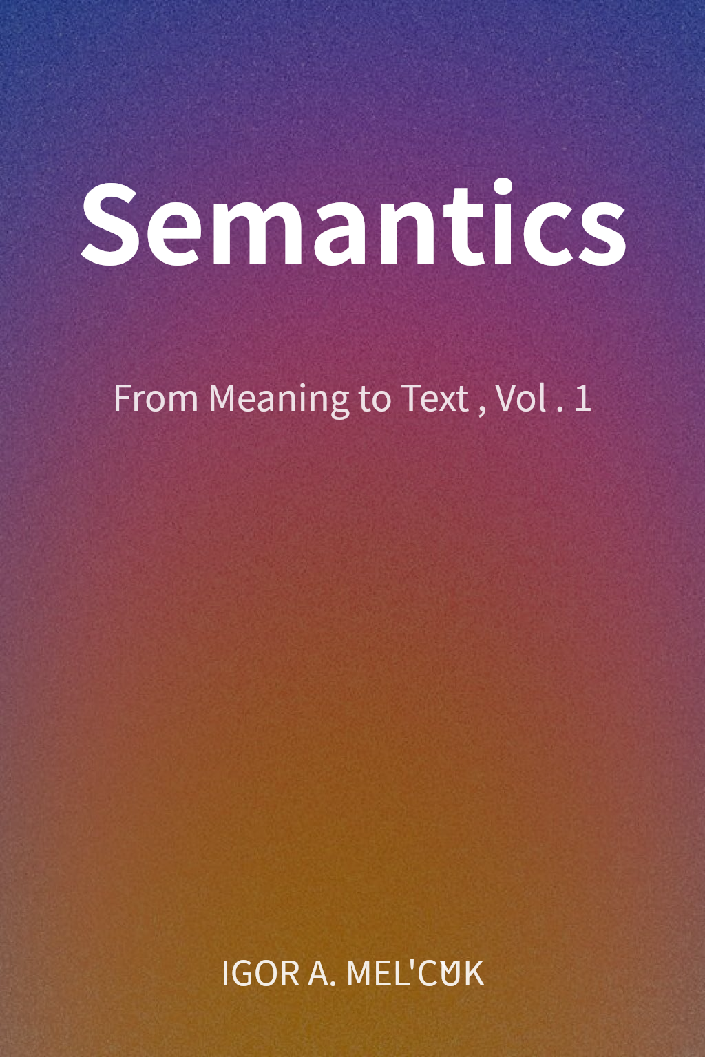 Semantics cover