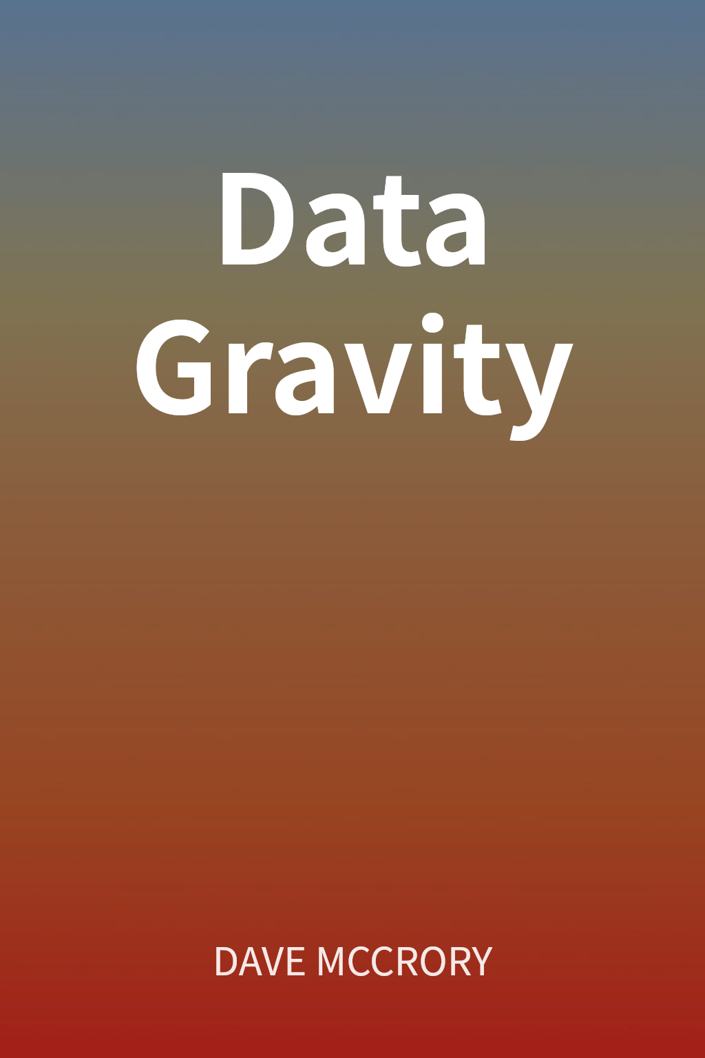 Data Gravity cover