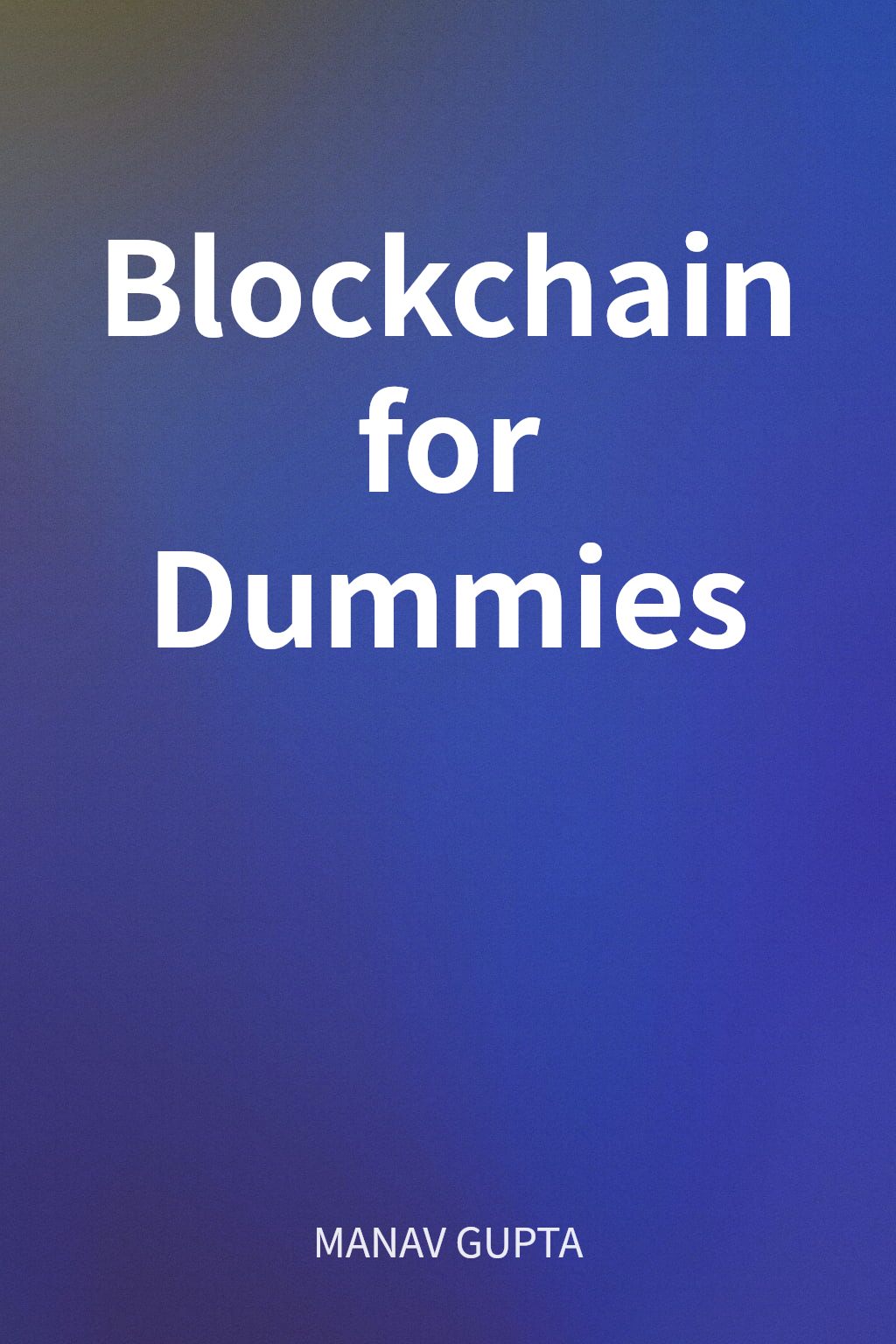Blockchain for Dummies cover