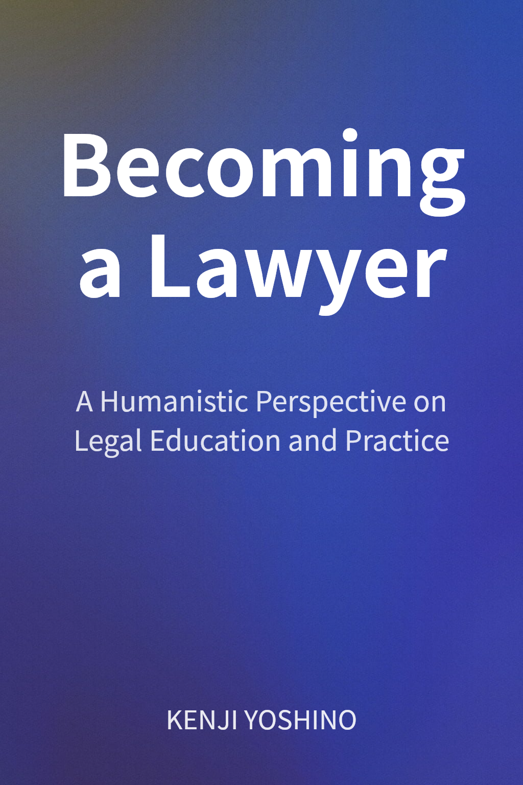 Becoming a Lawyer cover