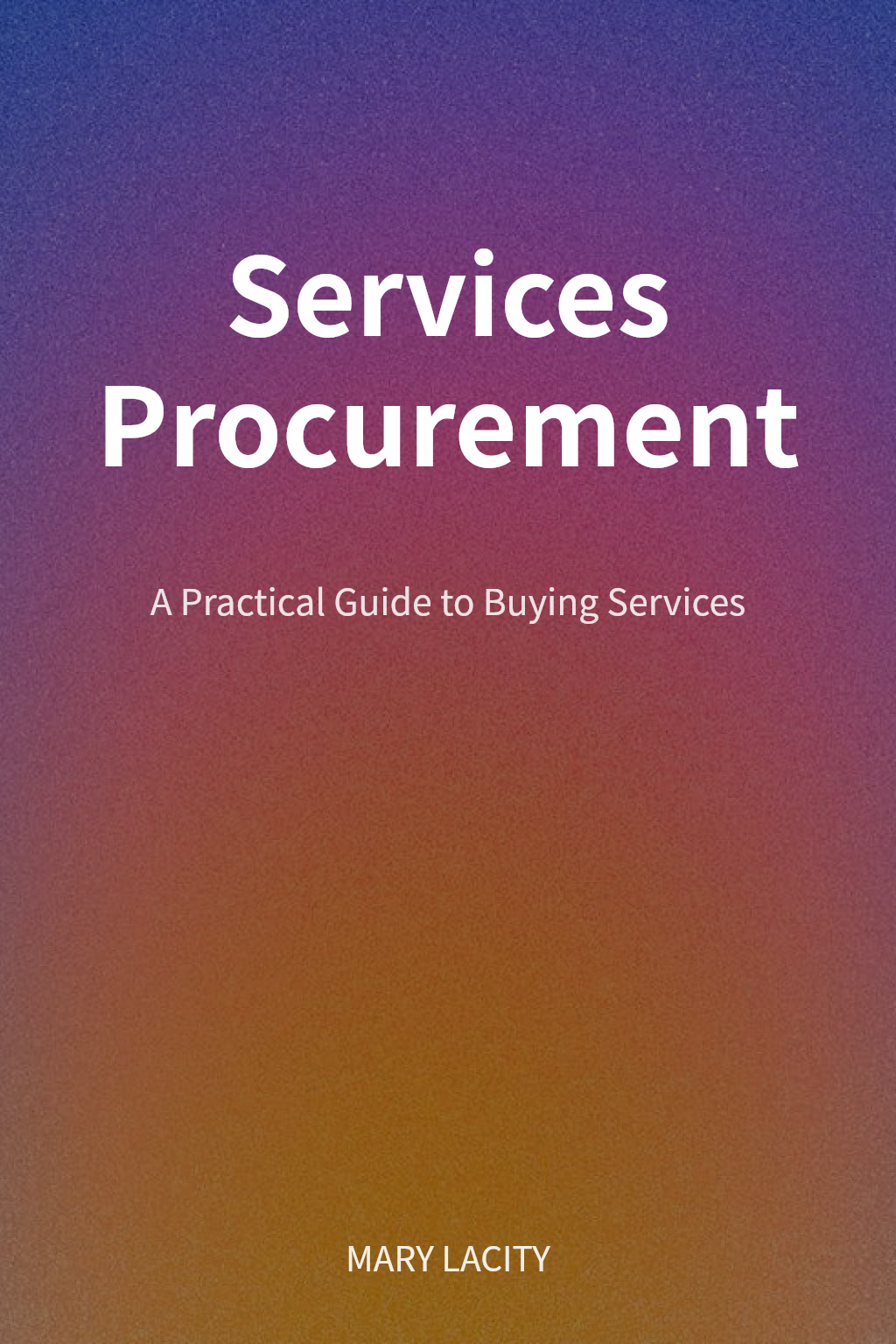 Services Procurement cover