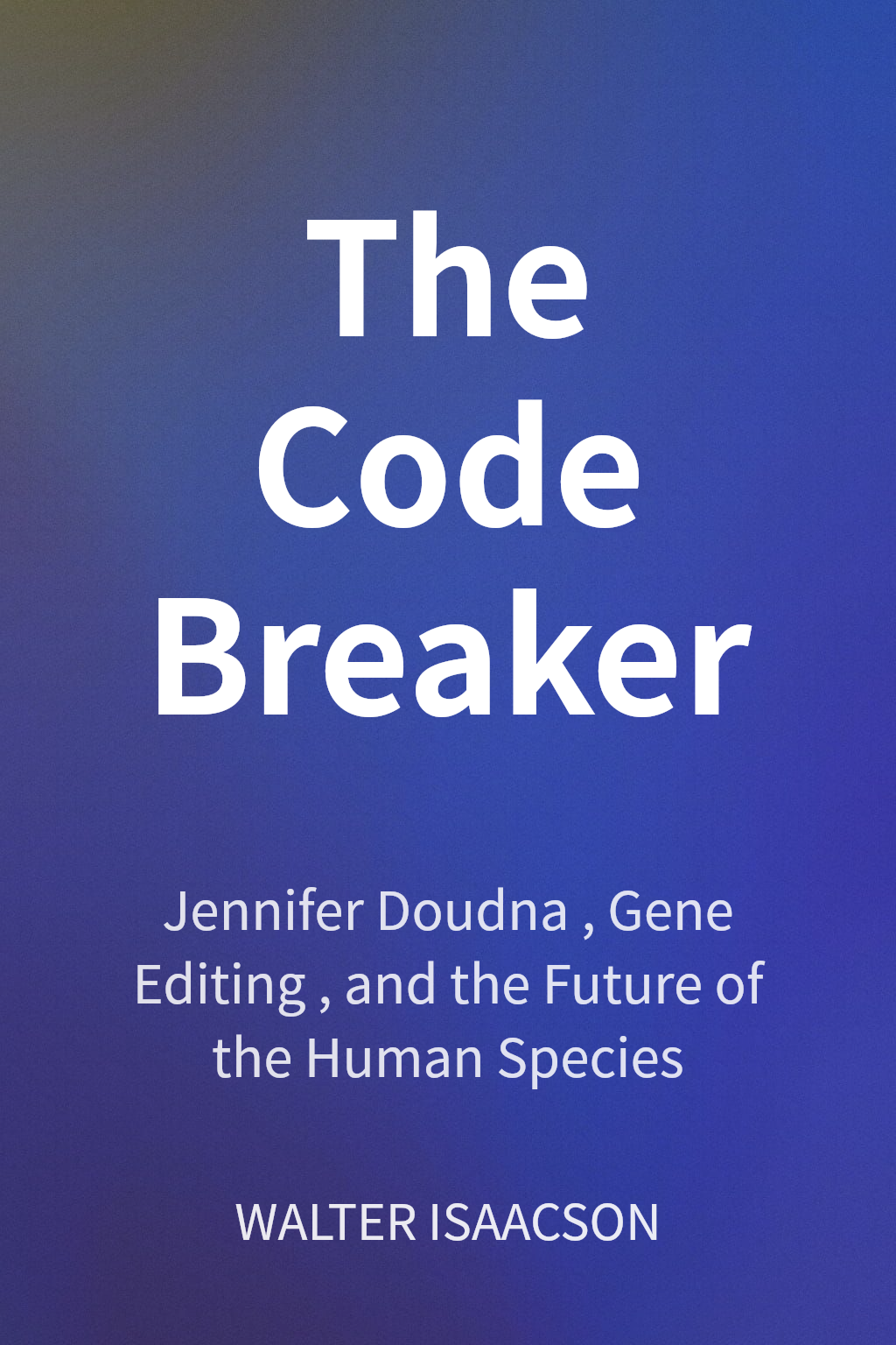 The Code Breaker cover