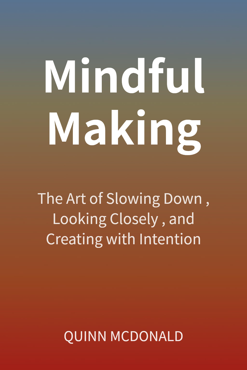 Mindful Making cover