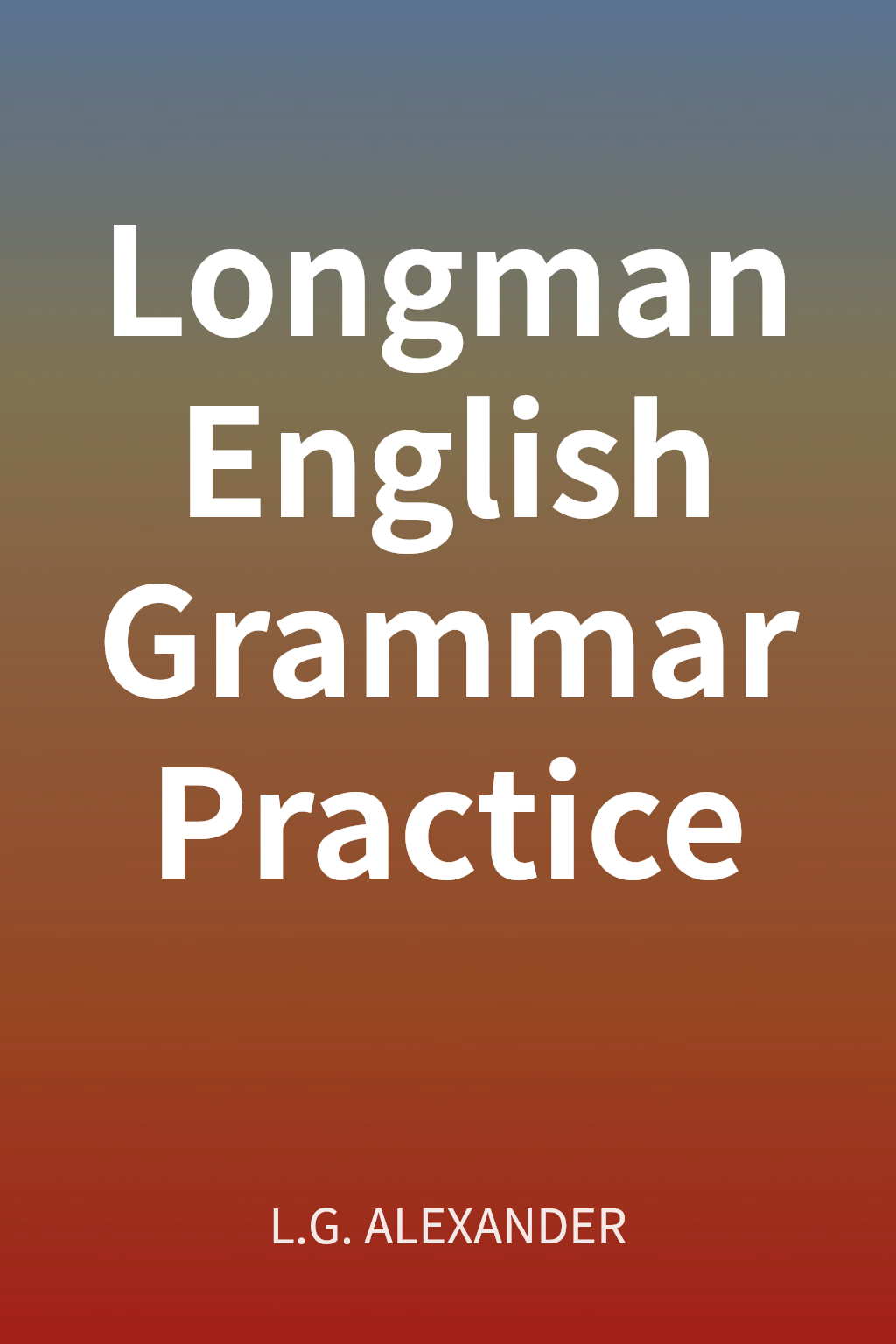 Longman English Grammar Practice cover
