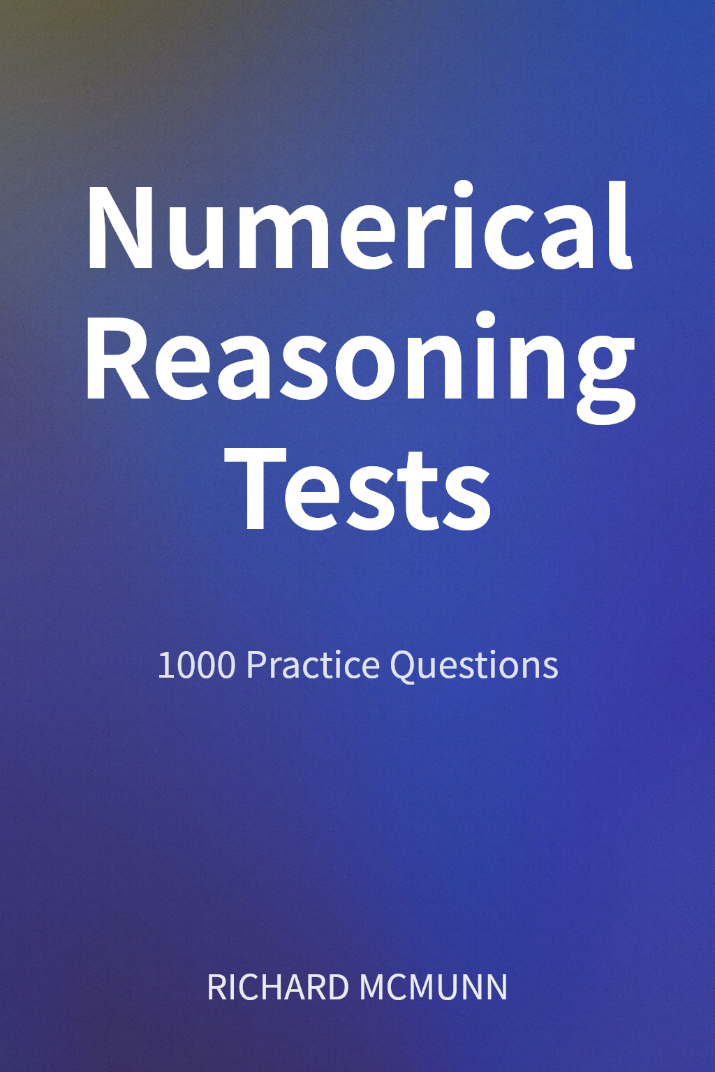 Numerical Reasoning Tests cover