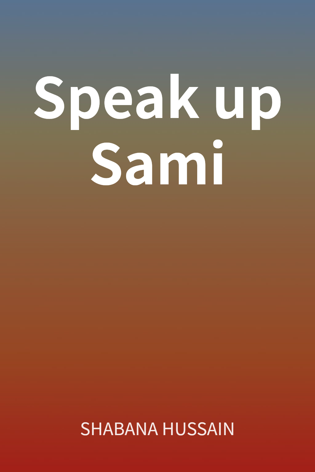 Speak up Sami cover