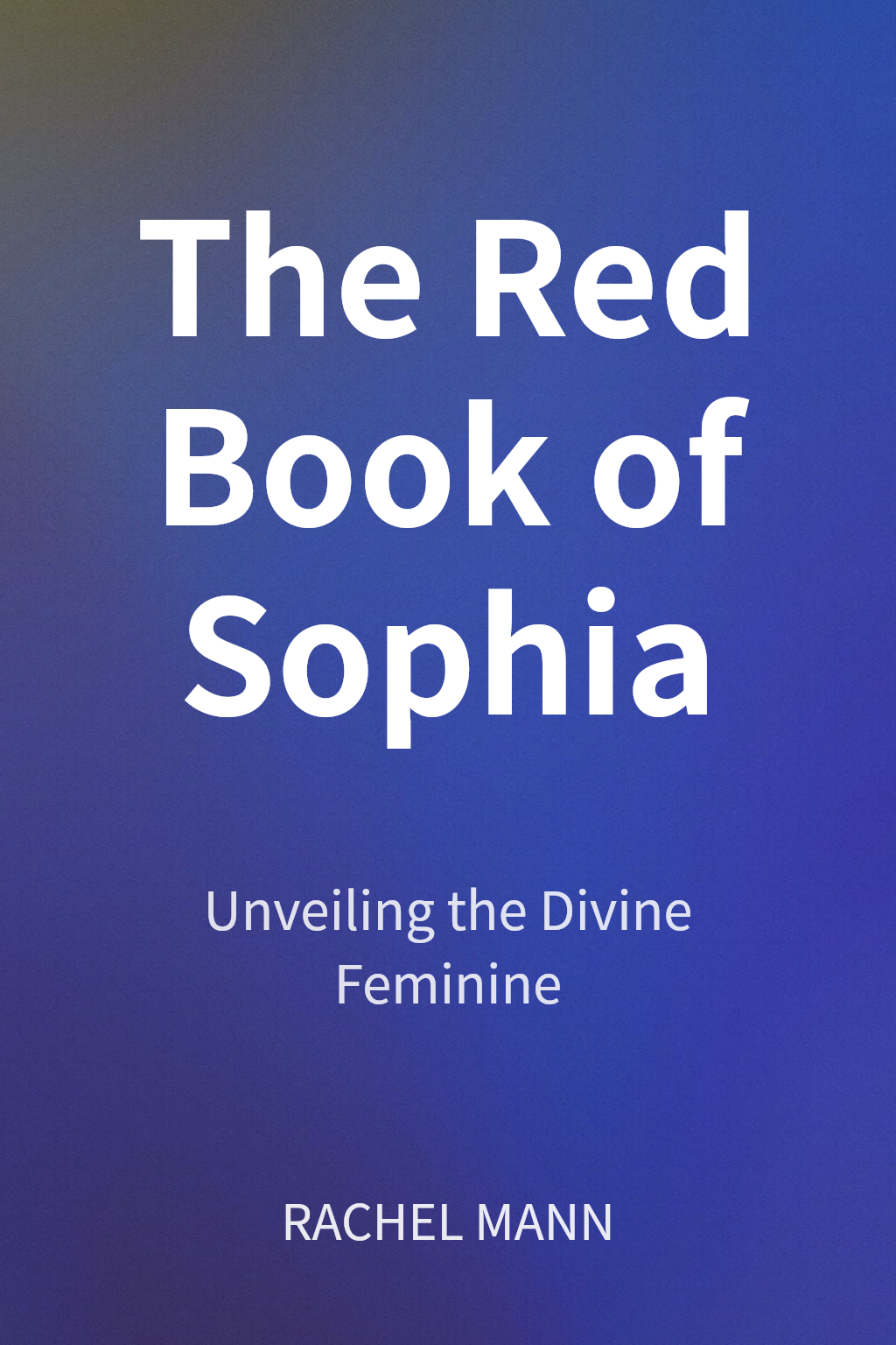 The Red Book of Sophia cover