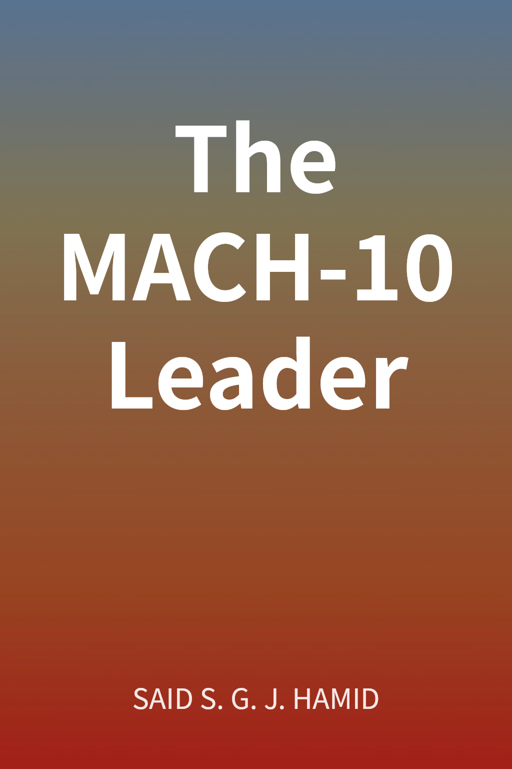 The MACH-10 Leader cover