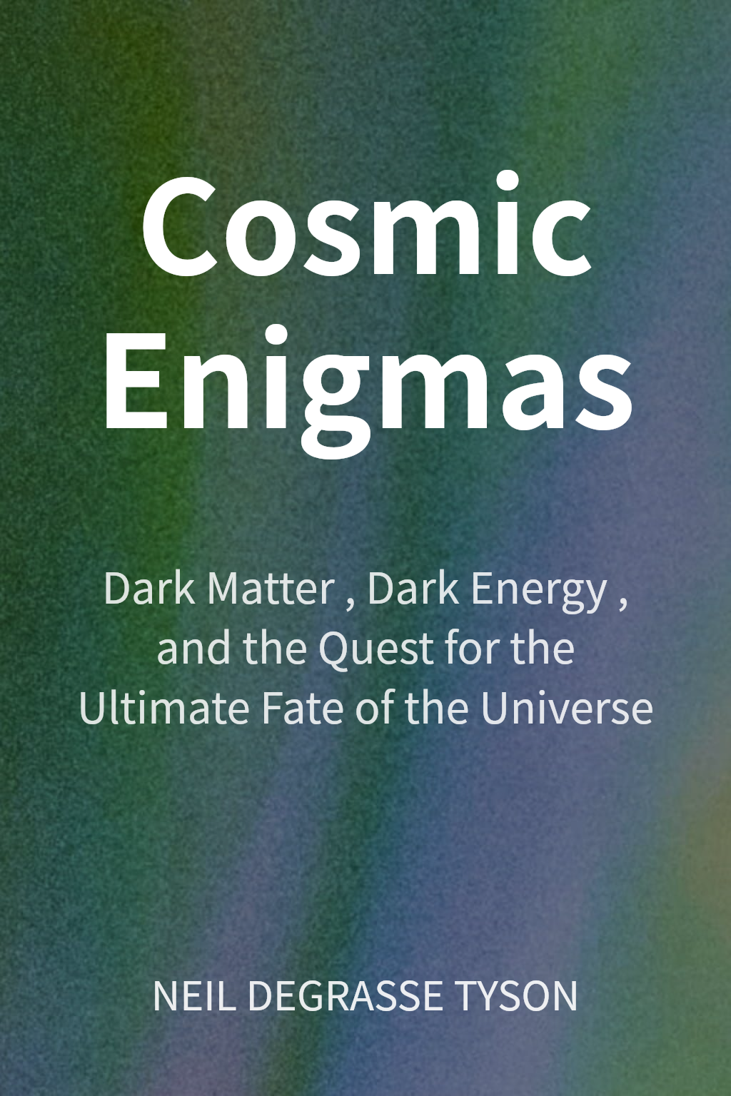 Cosmic Enigmas cover