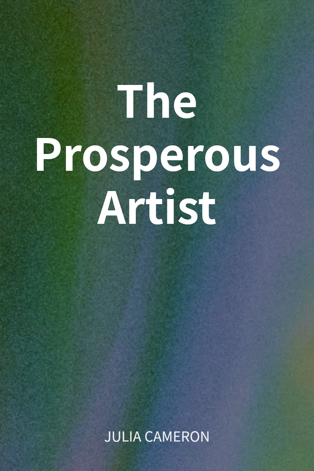 The Prosperous Artist cover