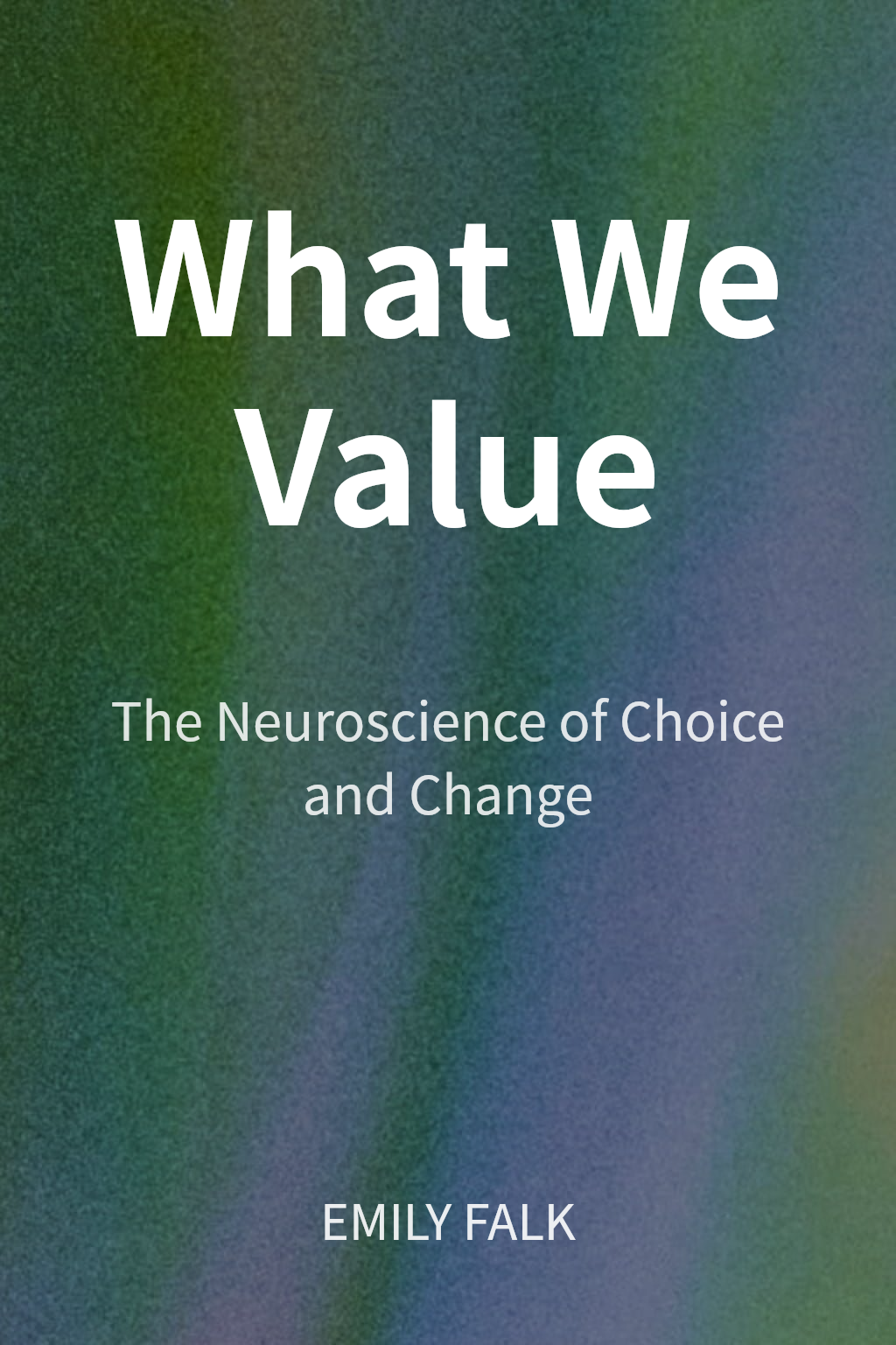 What We Value cover