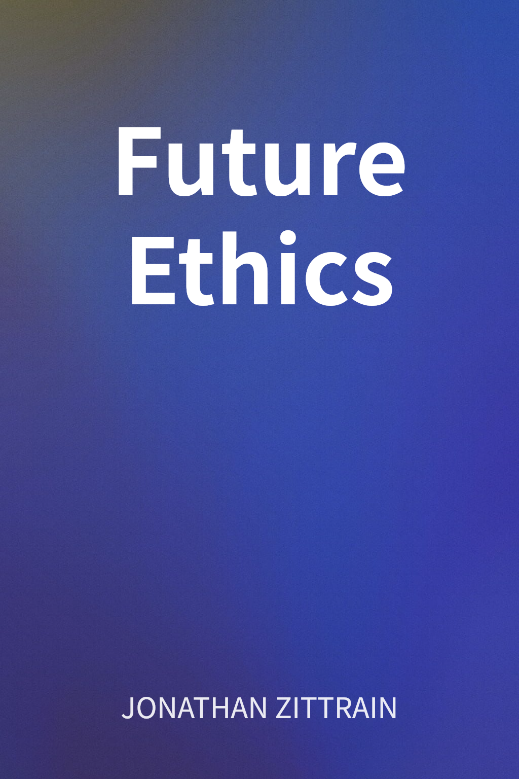 Future Ethics cover