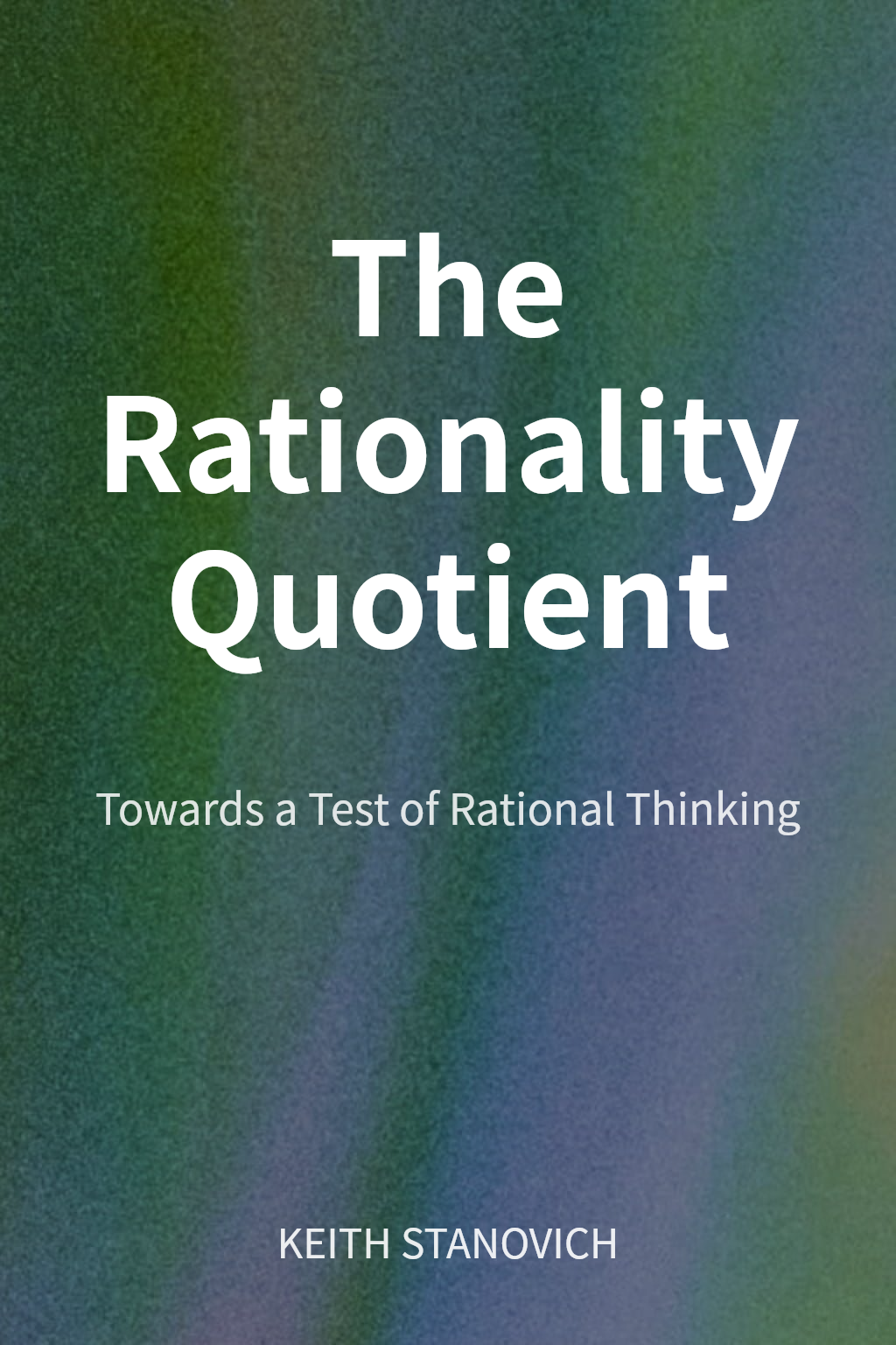 The Rationality Quotient cover