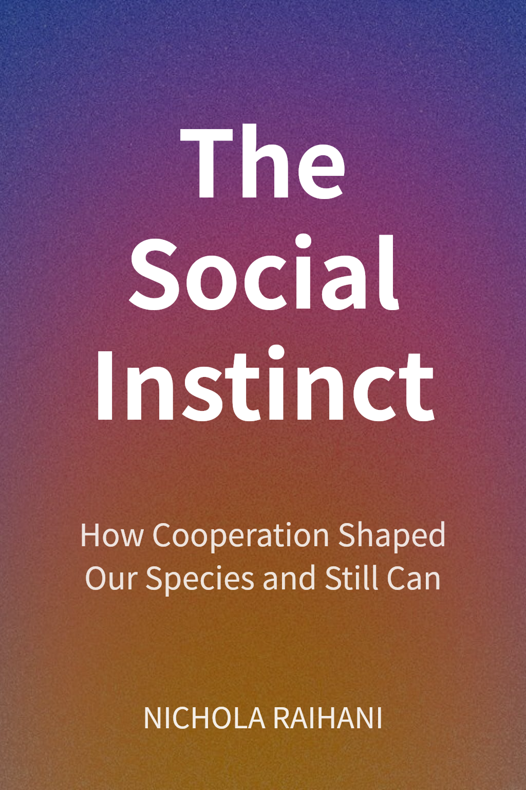 The Social Instinct cover