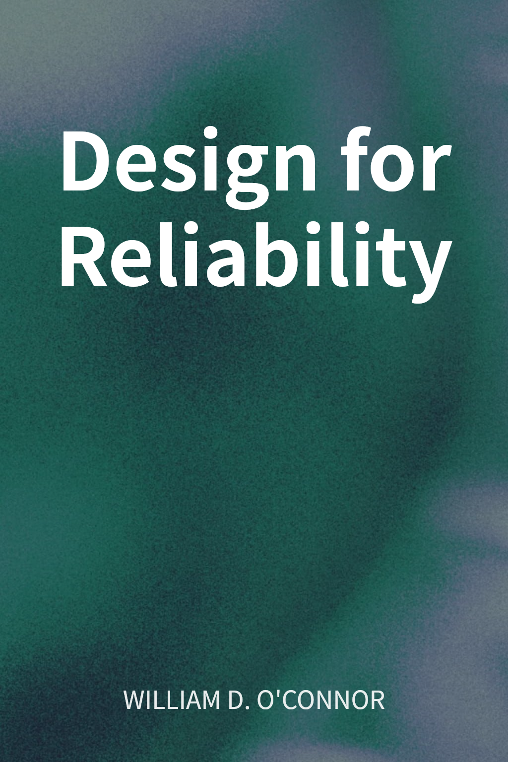 Design for Reliability cover