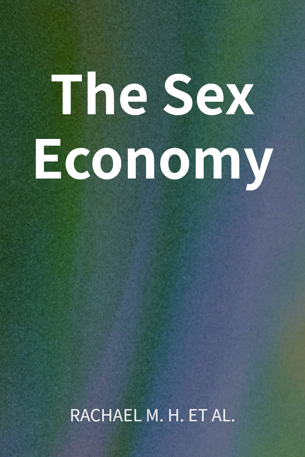The Sex Economy cover