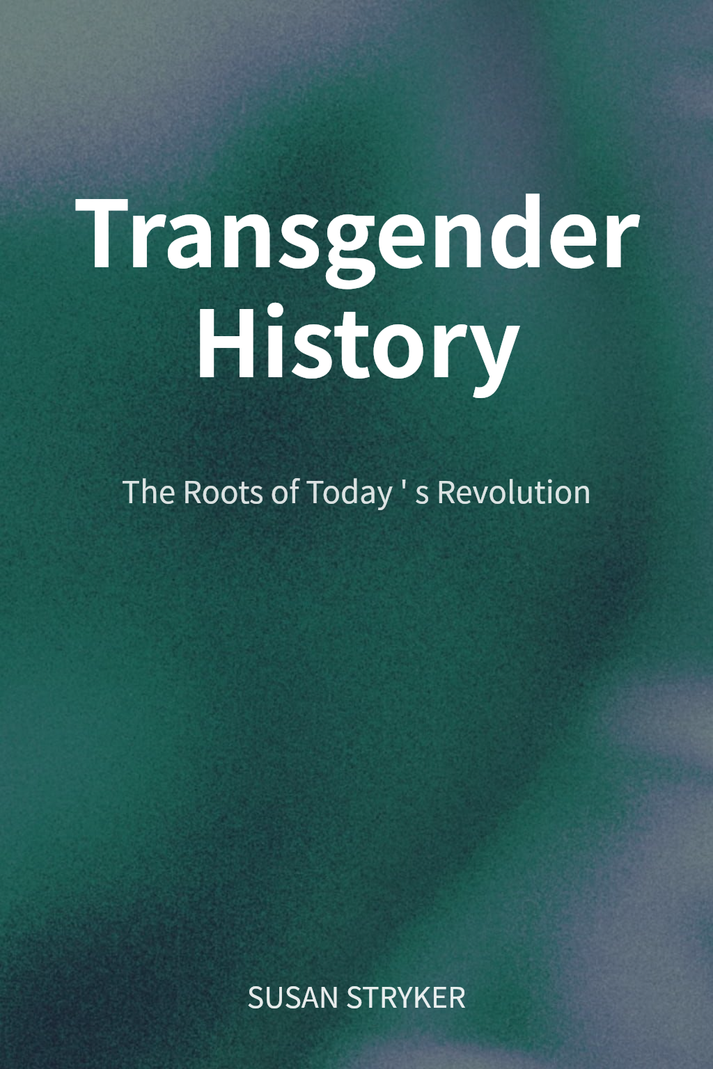 Transgender History cover