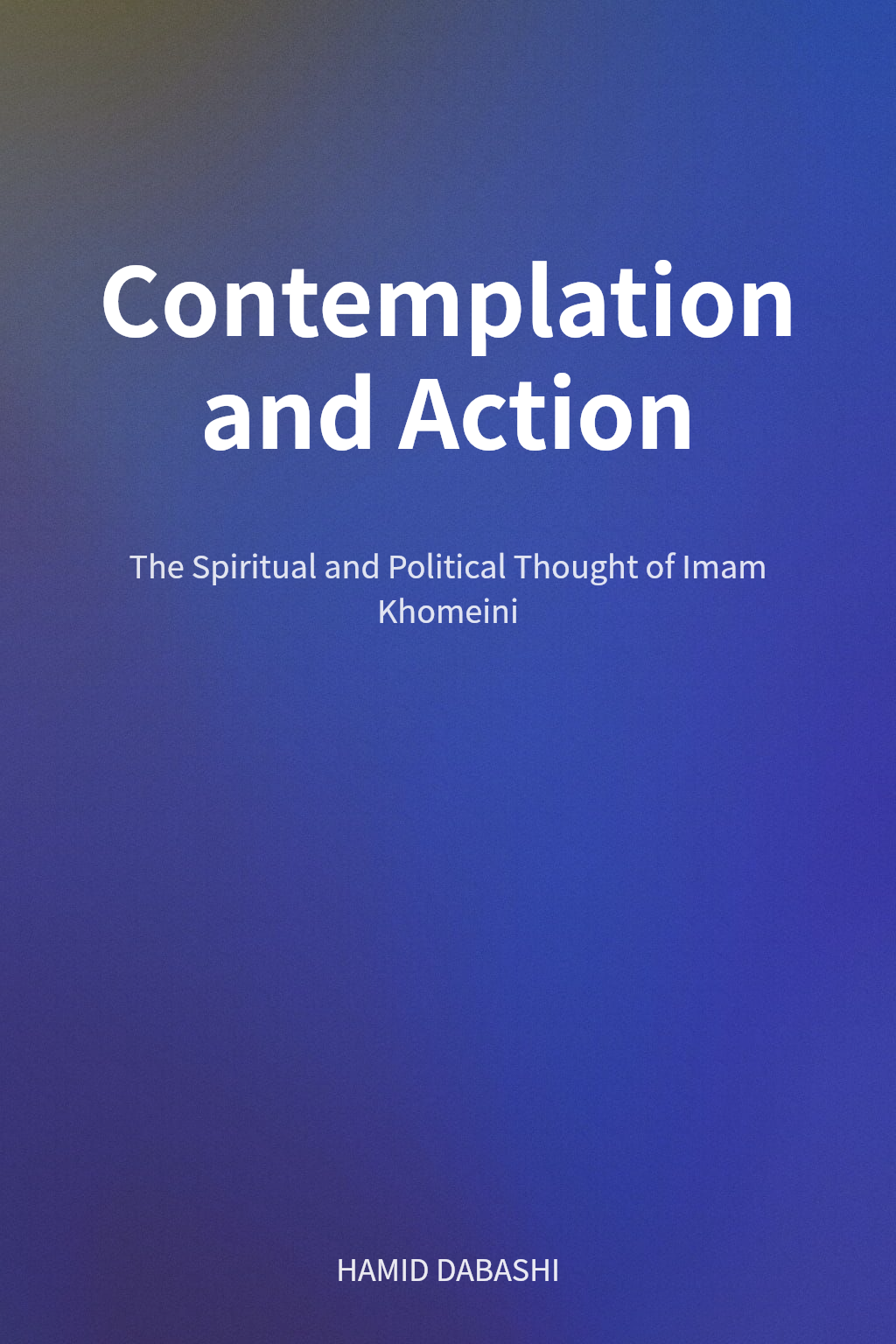 Contemplation and Action cover