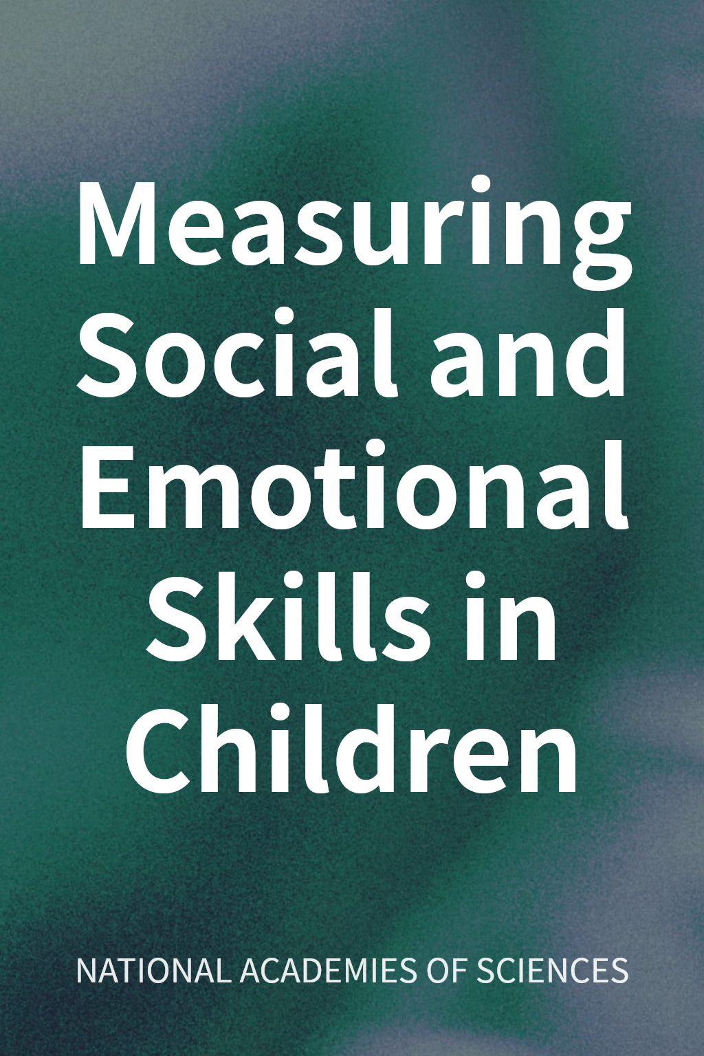 Measuring Social and Emotional Skills in Children cover