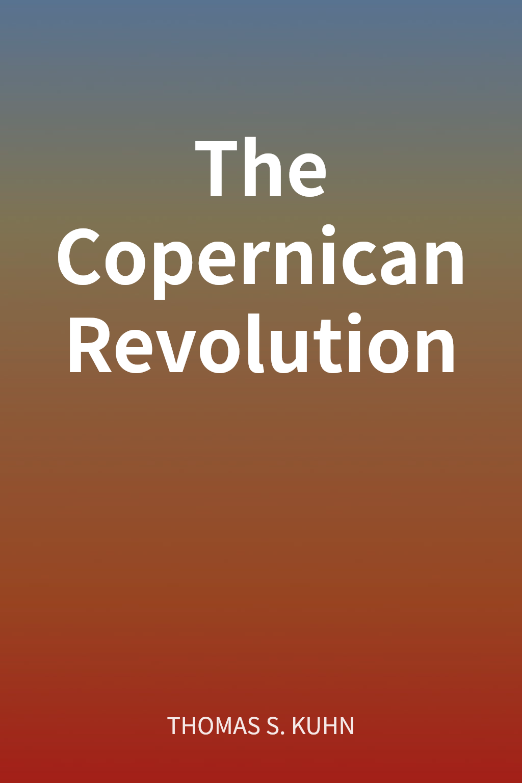 The Copernican Revolution cover