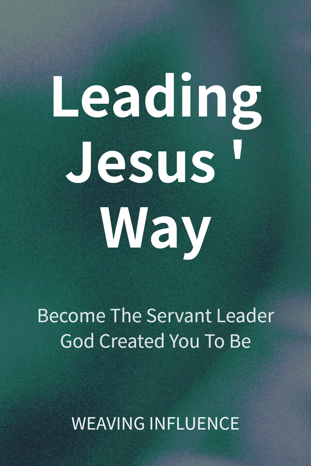 Leading Jesus' Way cover