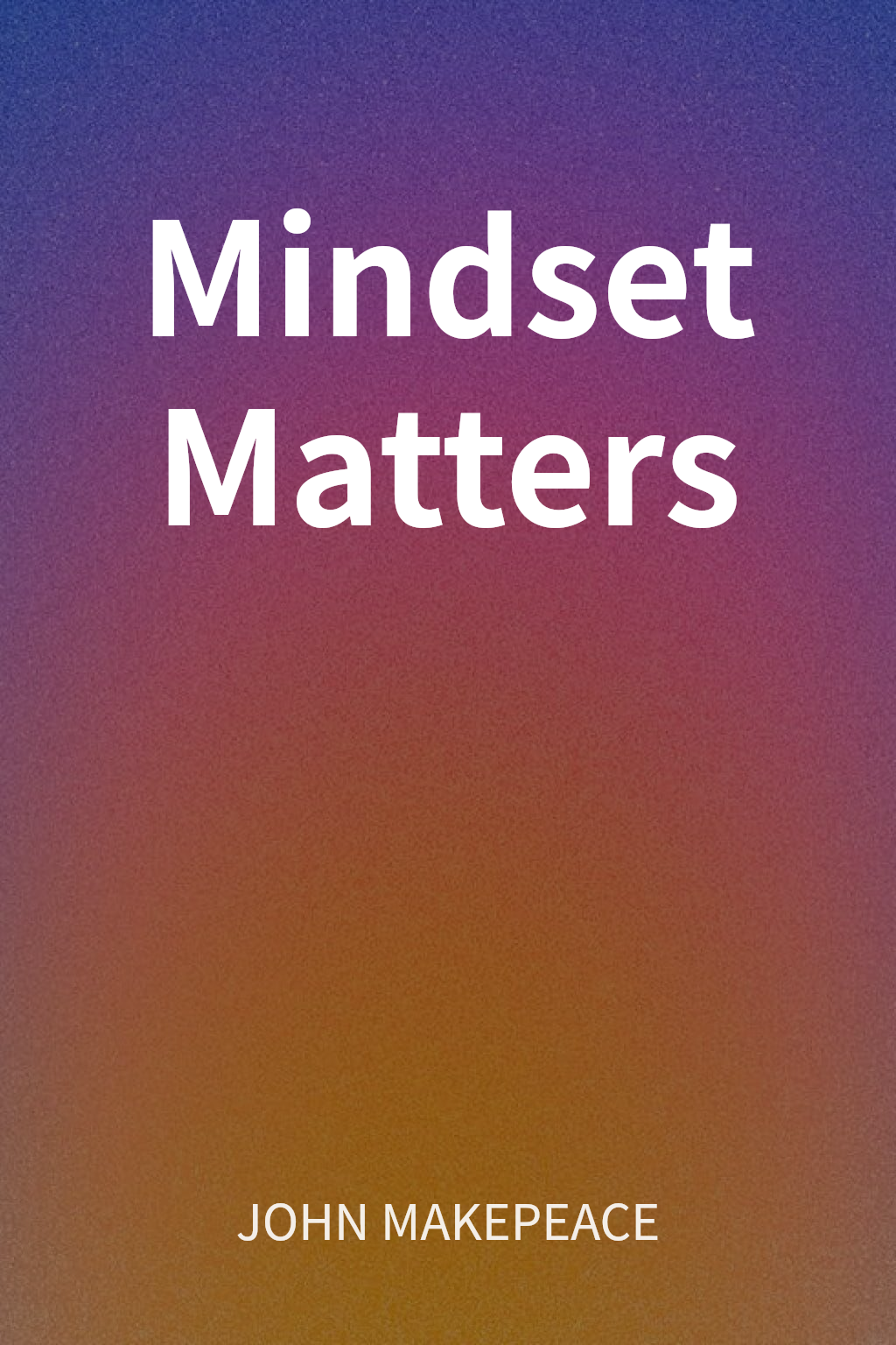 Mindset Matters cover