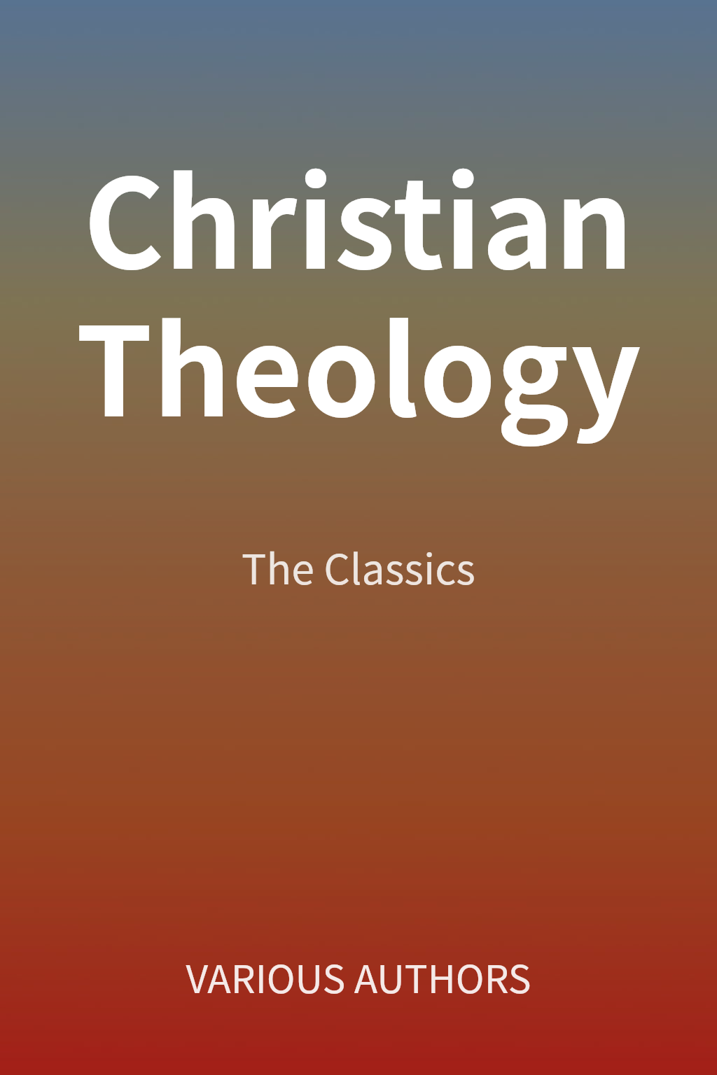 Christian Theology cover