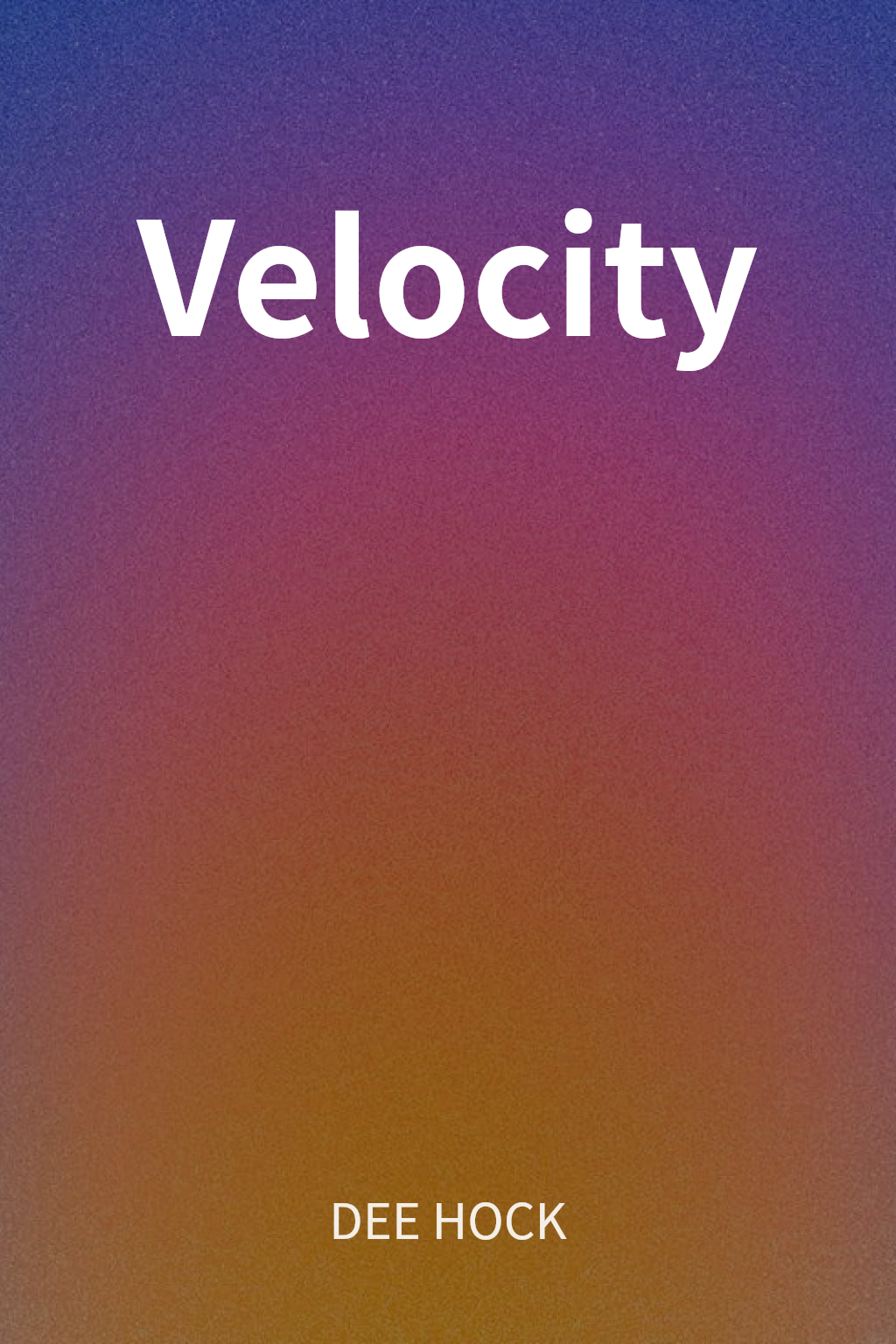Velocity cover