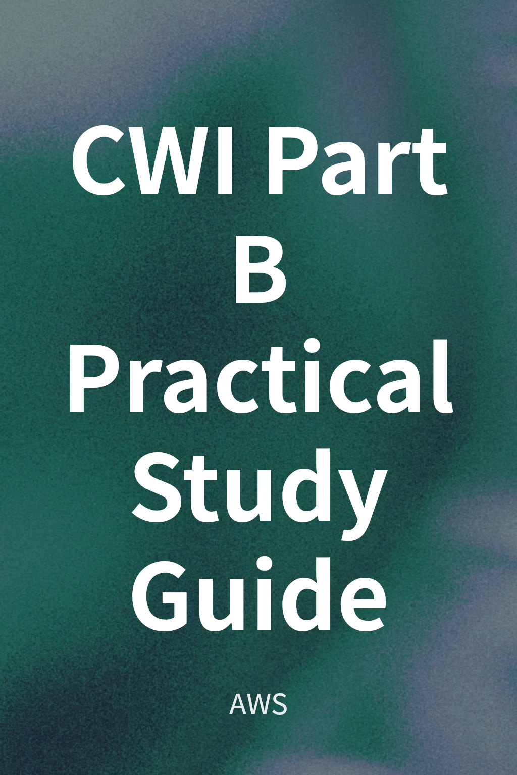 CWI Part B Practical Study Guide cover