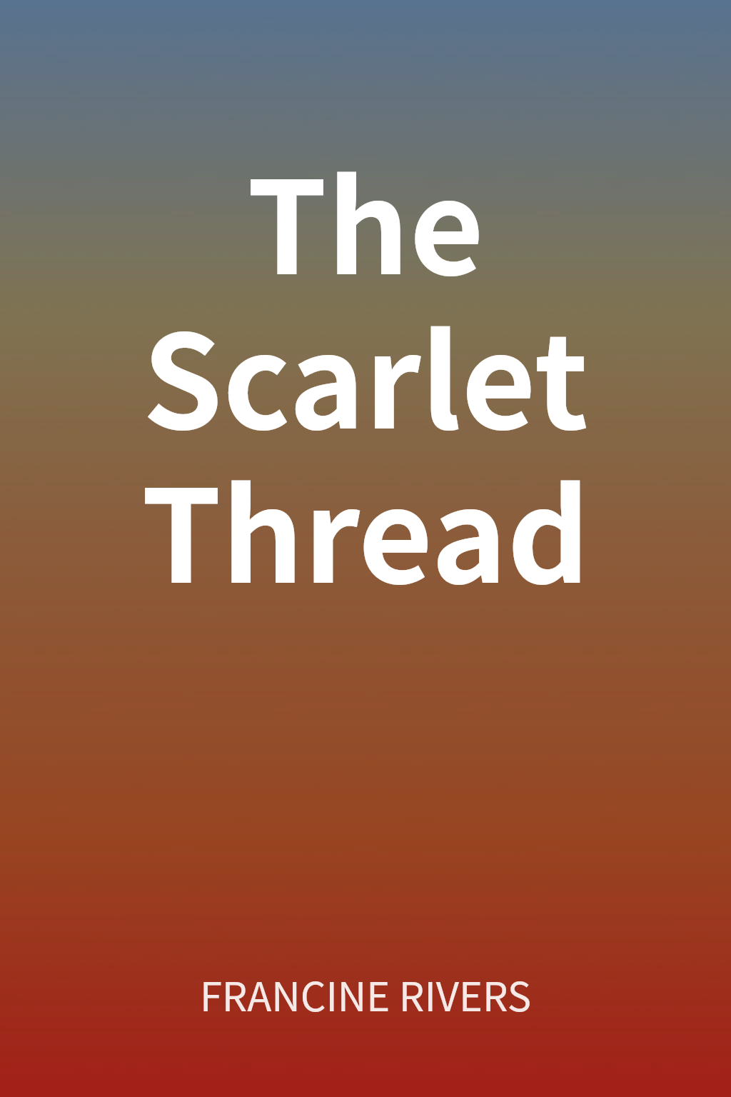 The Scarlet Thread cover