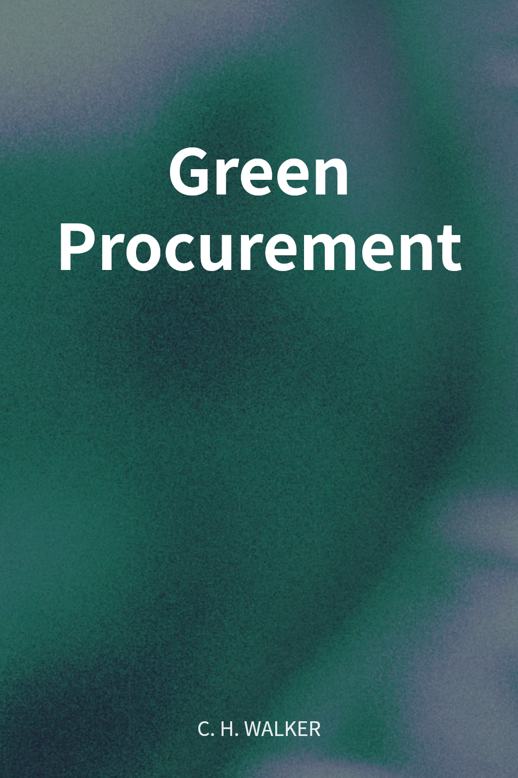 Green Procurement cover
