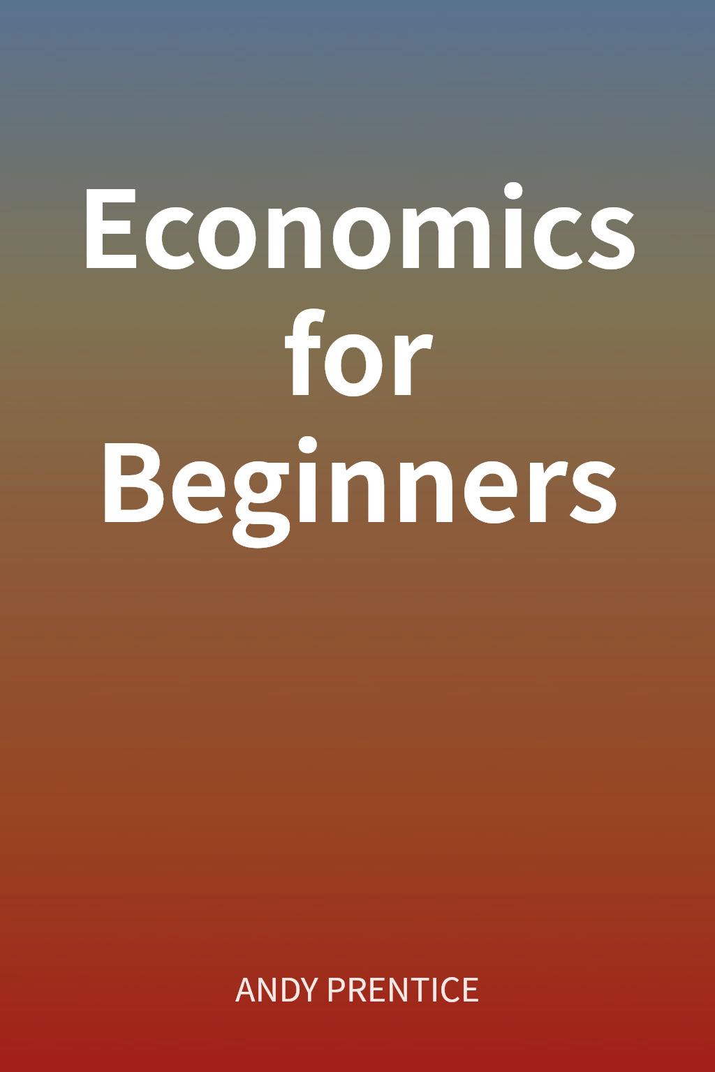 Economics for Beginners cover