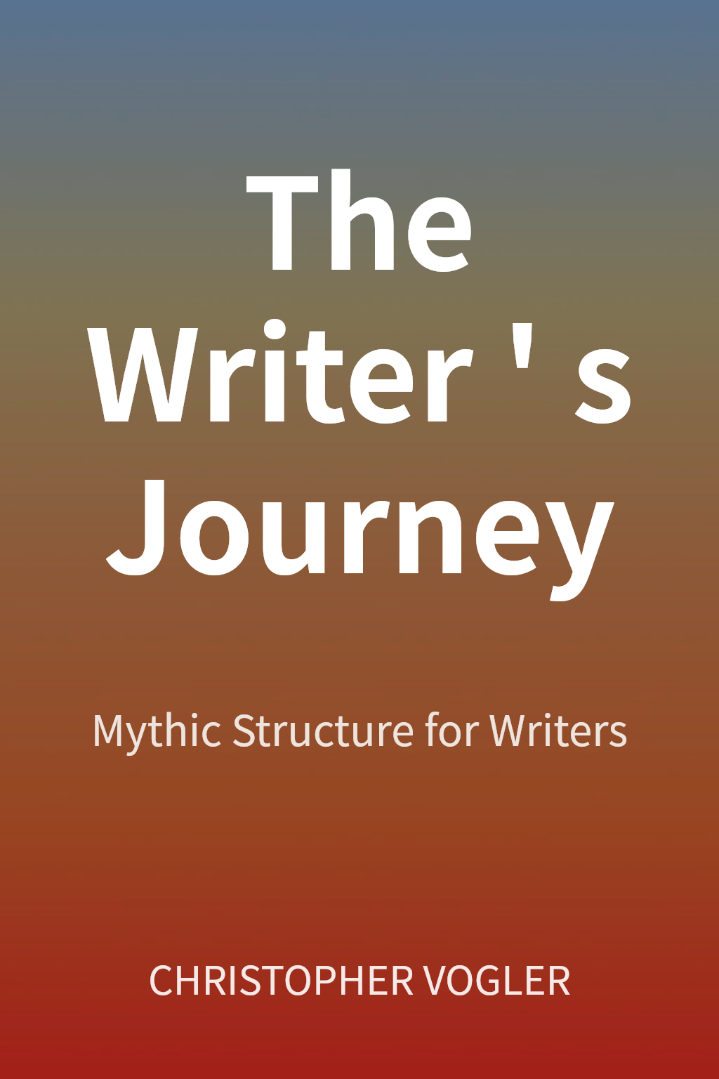 The Writer's Journey cover