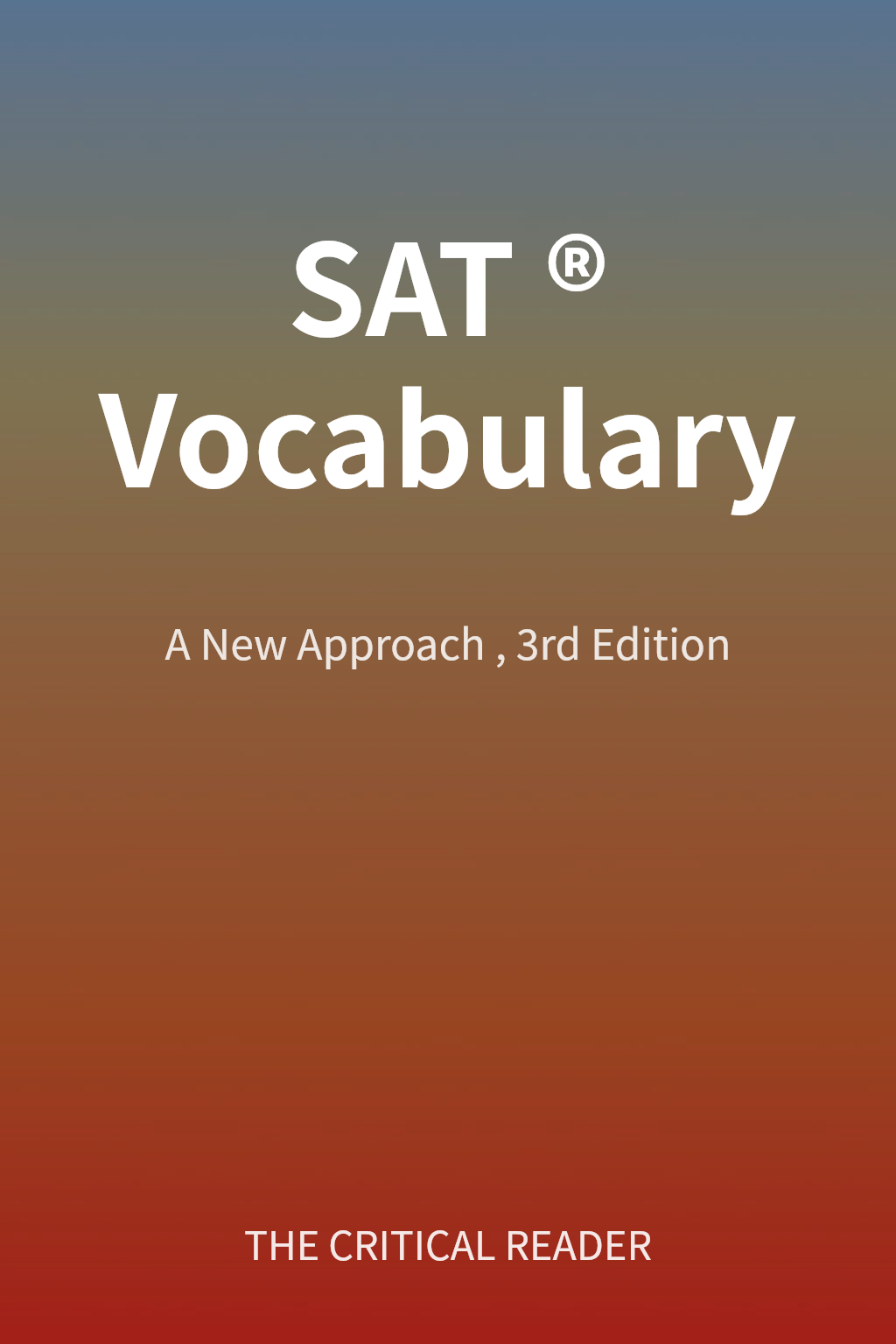 SAT® Vocabulary cover