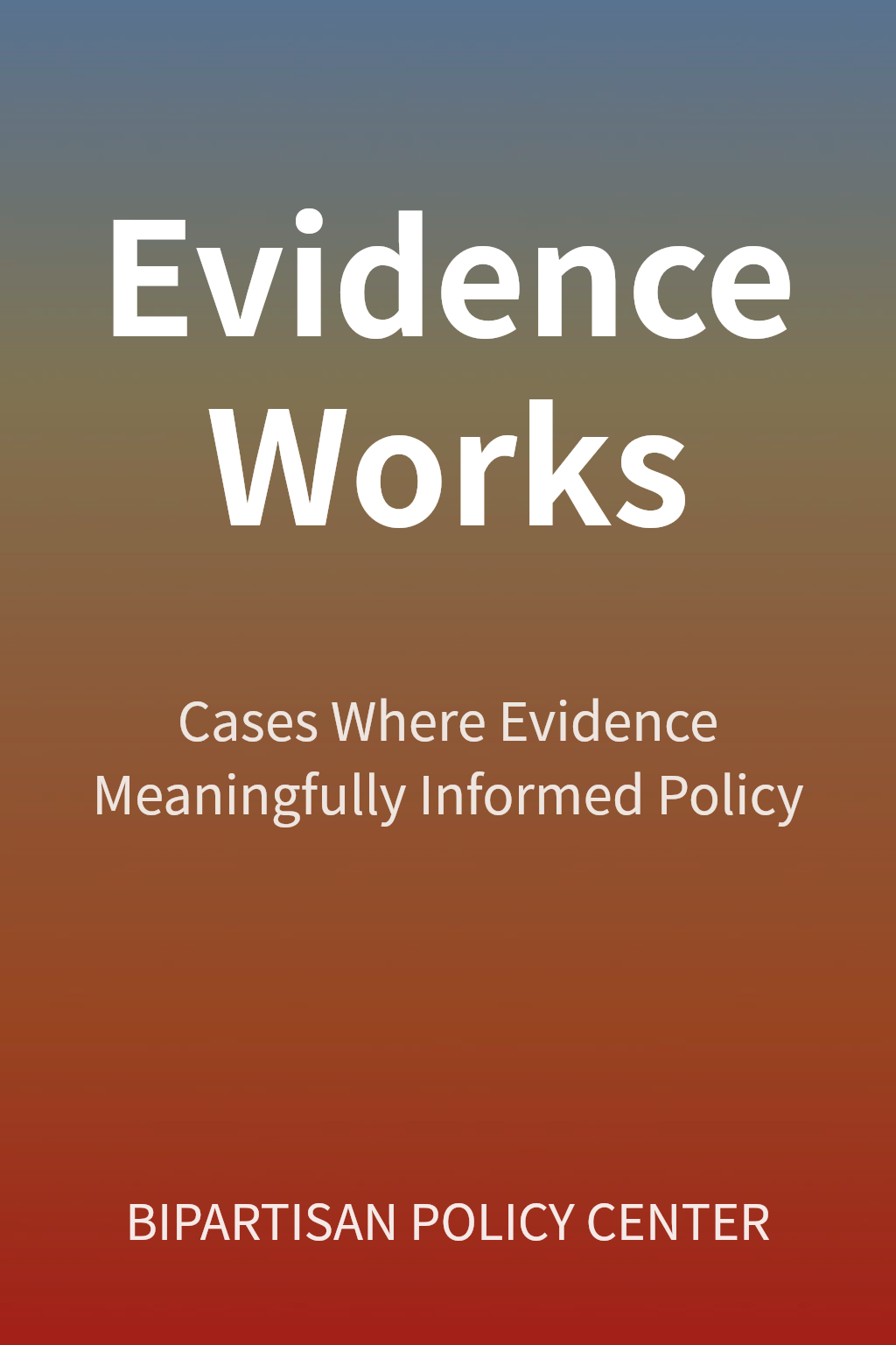 Evidence Works cover