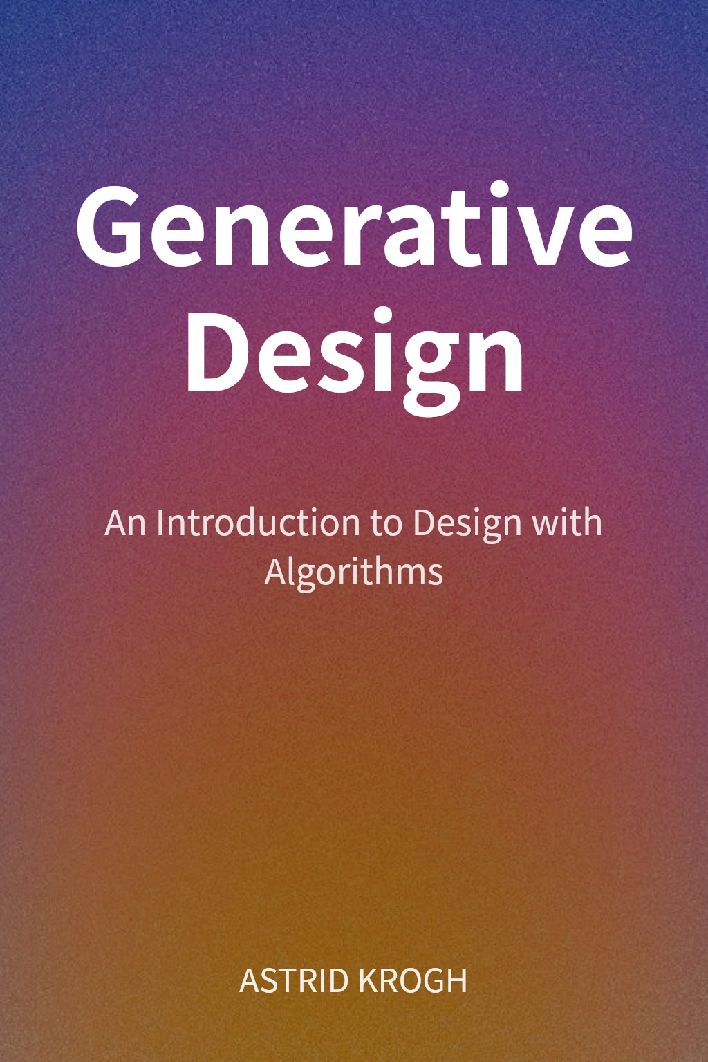 Generative Design cover