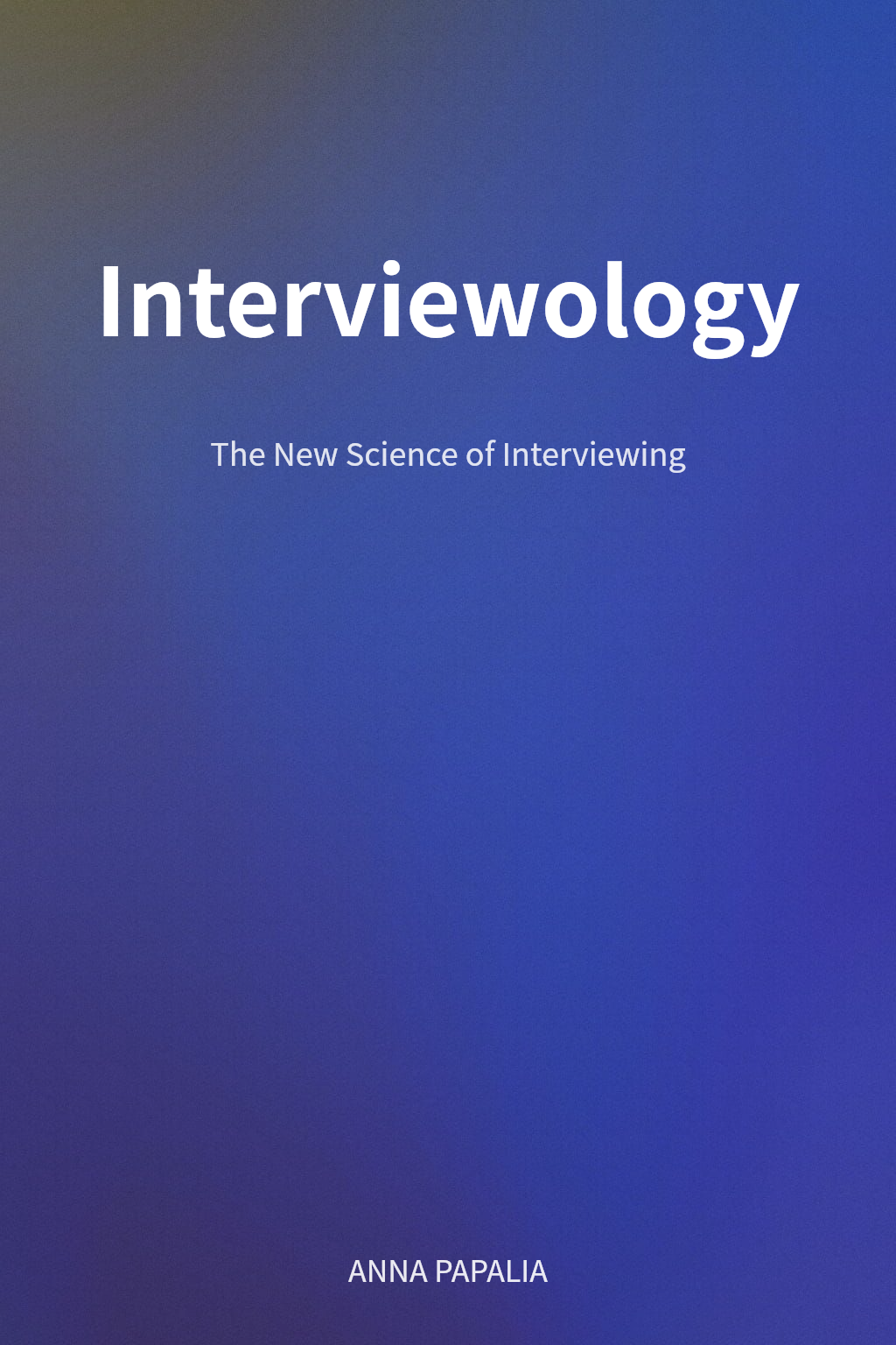 Interviewology cover