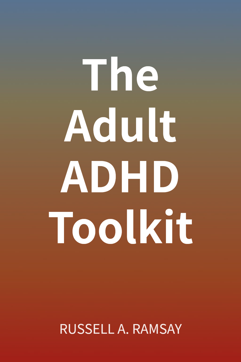 The Adult ADHD Toolkit cover