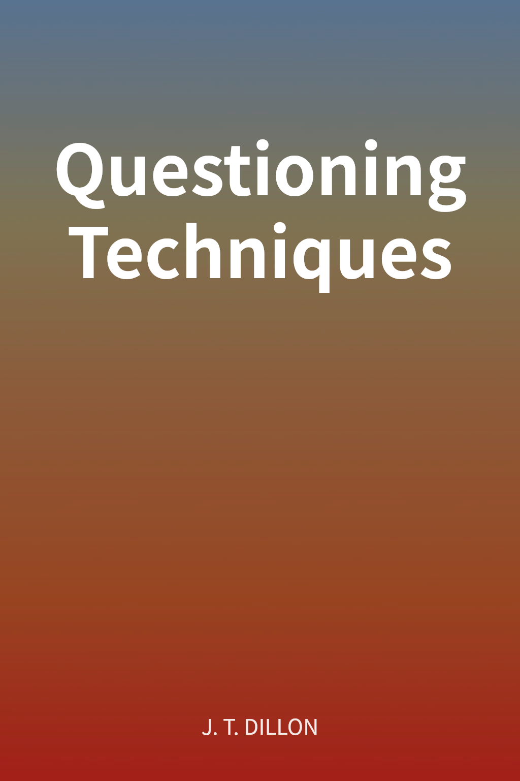 Questioning Techniques cover