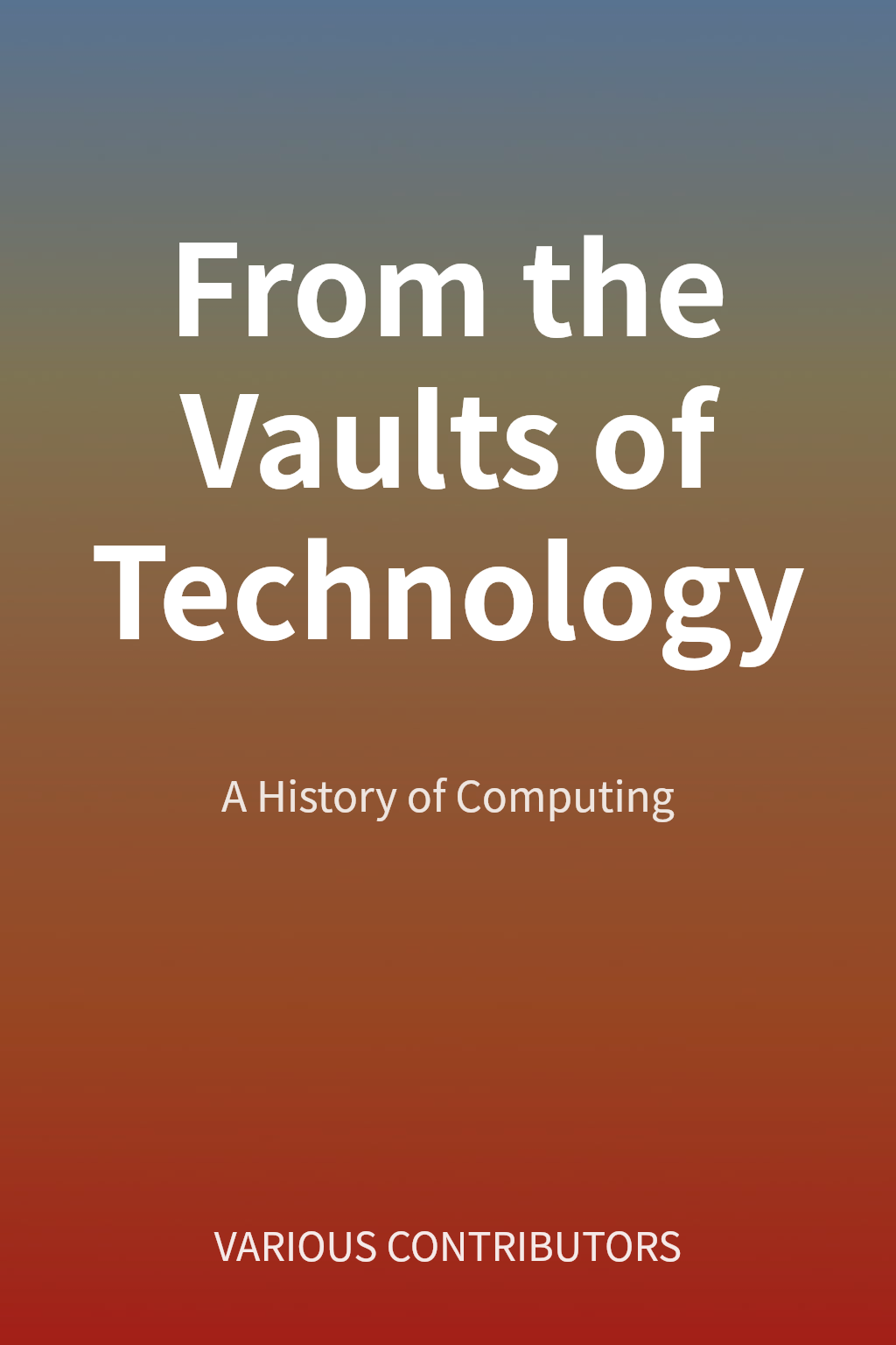 From the Vaults of Technology cover