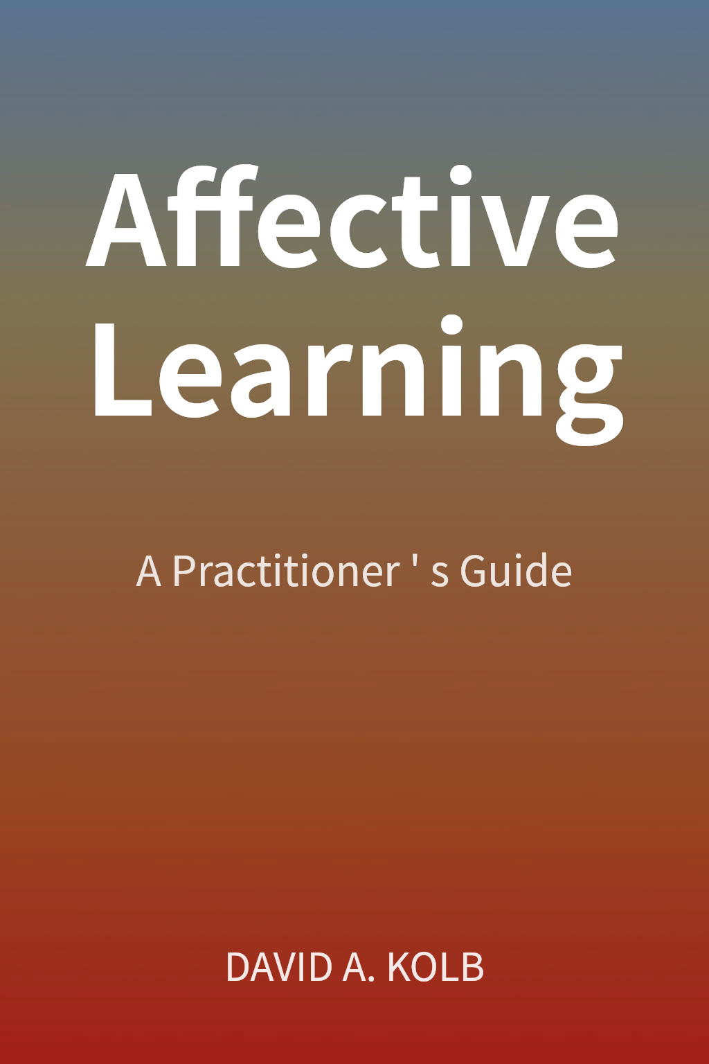 Affective Learning cover
