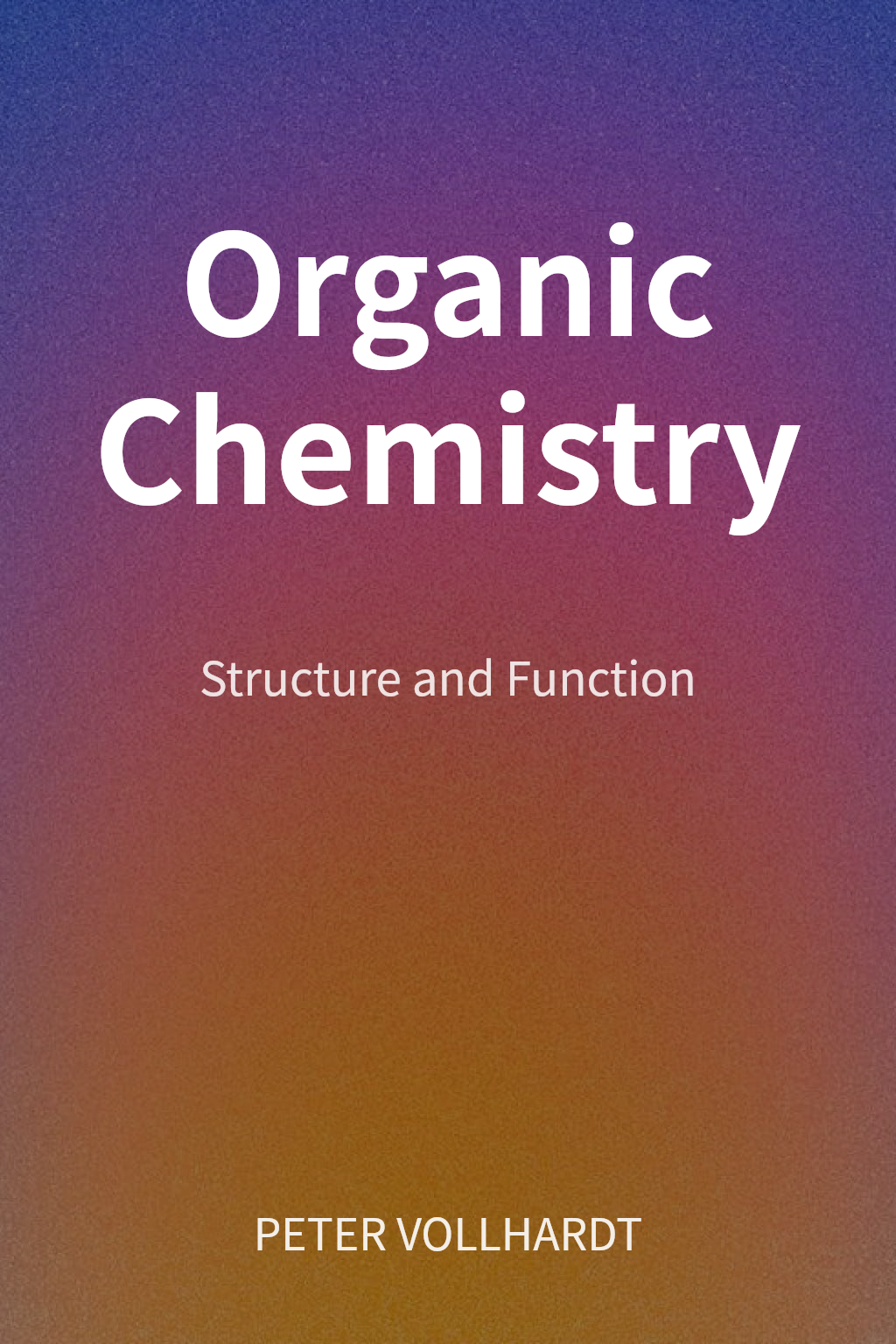 Organic Chemistry cover
