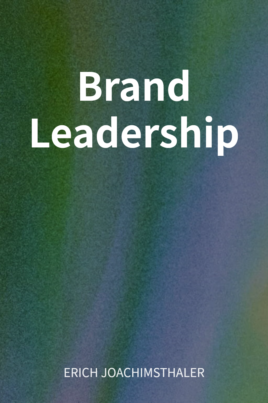 Brand Leadership cover