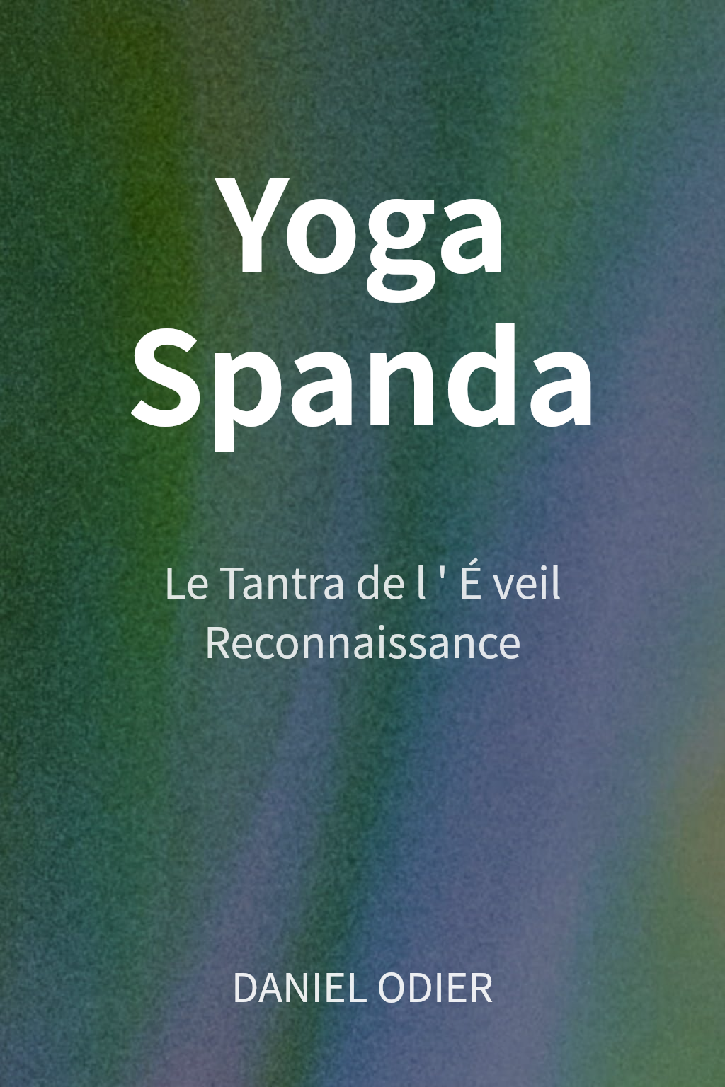 Yoga Spanda cover