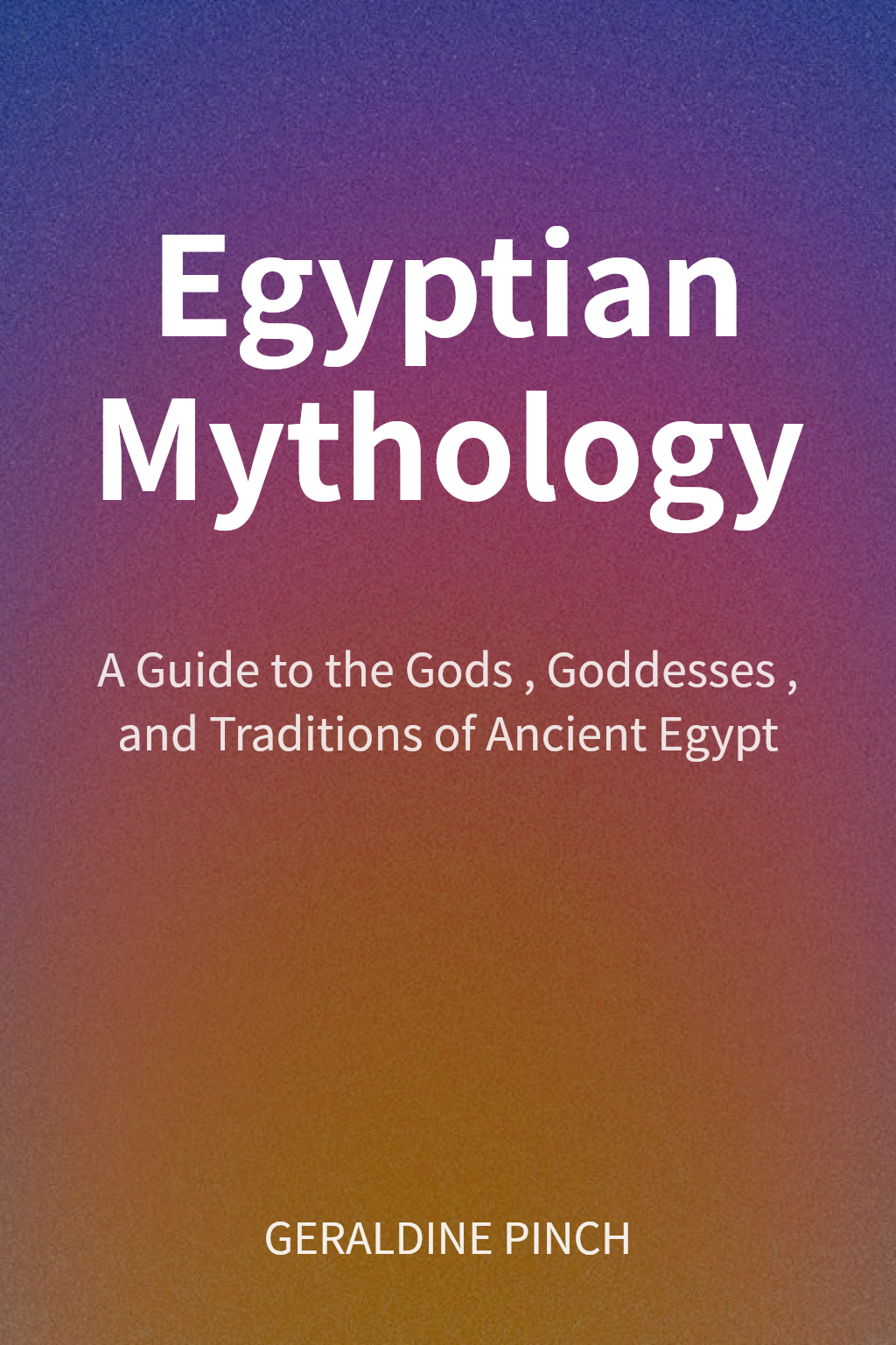 Egyptian Mythology cover