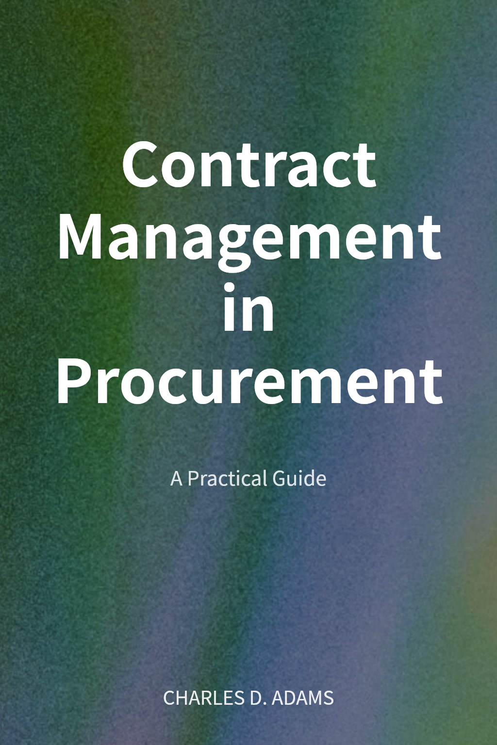 Contract Management in Procurement cover