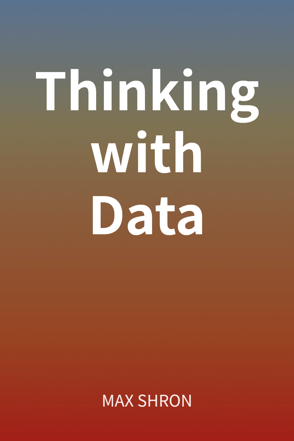 Thinking with Data cover